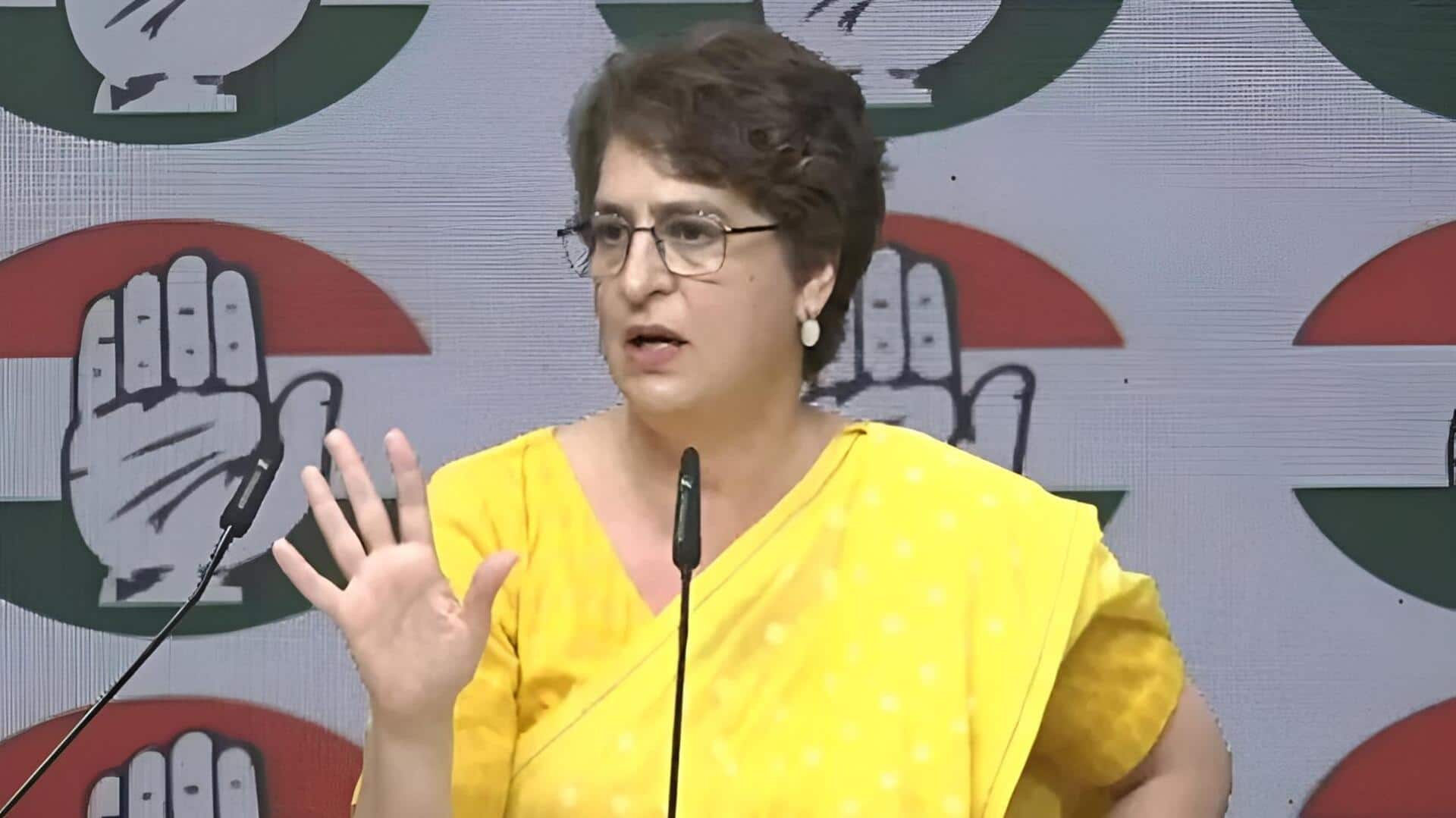 Priyanka Gandhi: ఎన్డీయేకు తొలి ఓటమి : ప్రియాంక గాంధీ కీలక వ్యాఖ్యలు