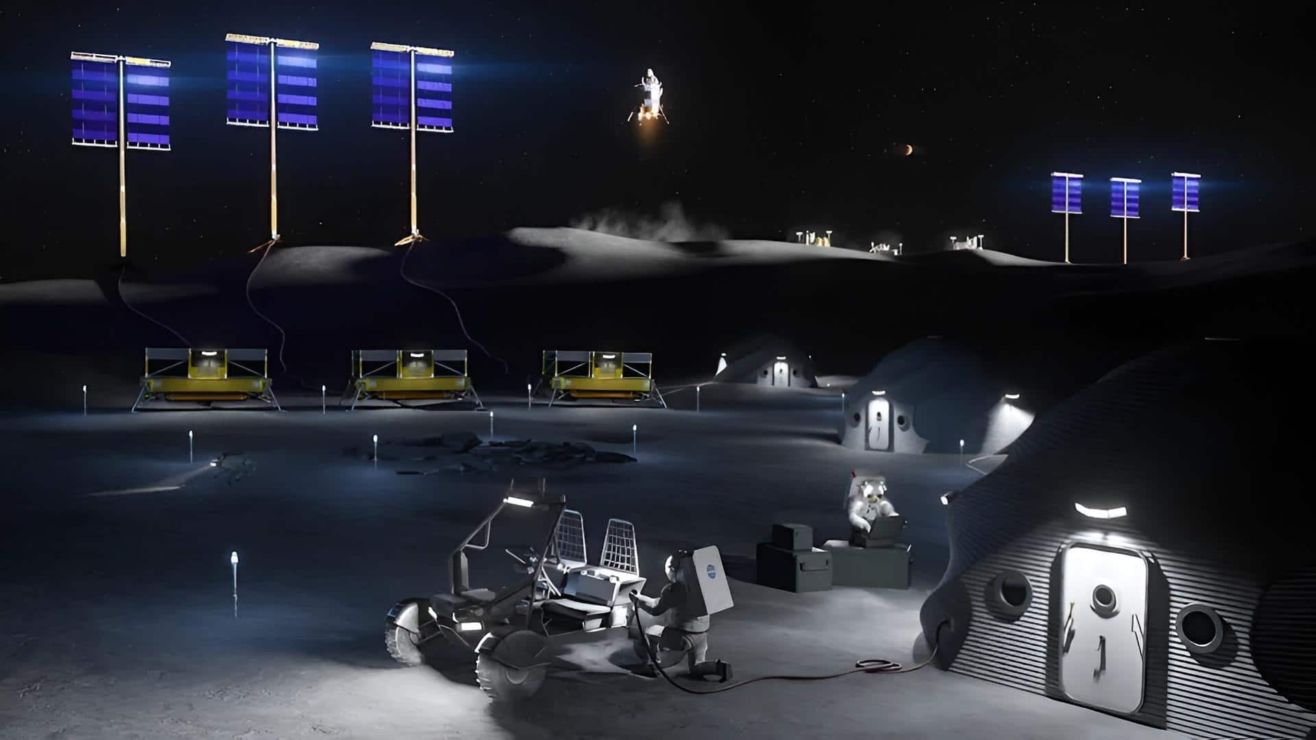 Nasa: చందమామపై సులభంగా ప్రయాణించడానికి నాసా ఏర్పాట్లు.. 'సీఎల్‌వీ-1'వాహనాన్ని తయారు చేయనున్న ఆస్ట్రోలాబ్