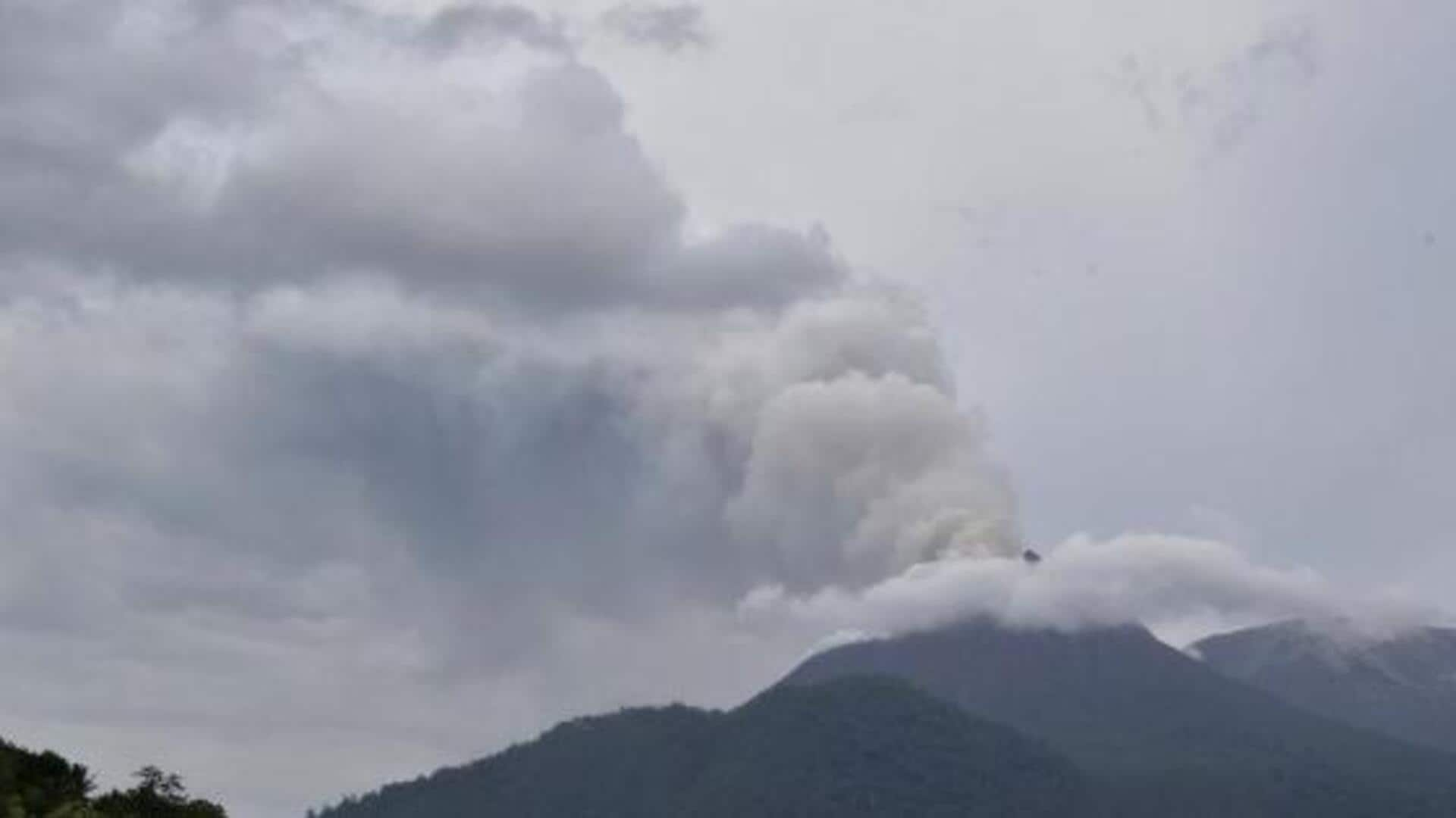 volcano:ఇండోనేషియాలో బద్దలైన మౌంట్ లాకీ-లాకీ అగ్నిపర్వతం; 9 మంది మృతి