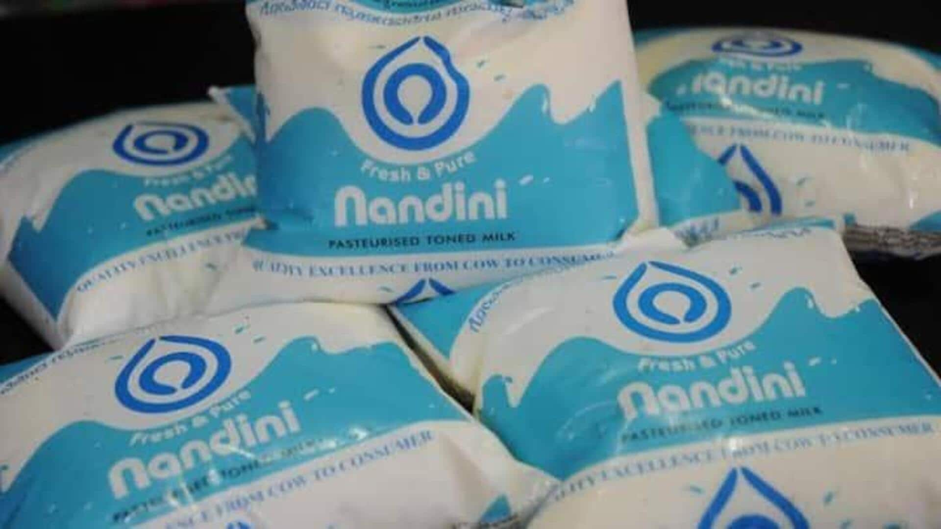 Nandini milk: అమూల్ కి పోటీగా దిల్లీ మార్కెట్‌లోకి ఎంట్రీ ఇవ్వనున్న నందిని పాలు ..