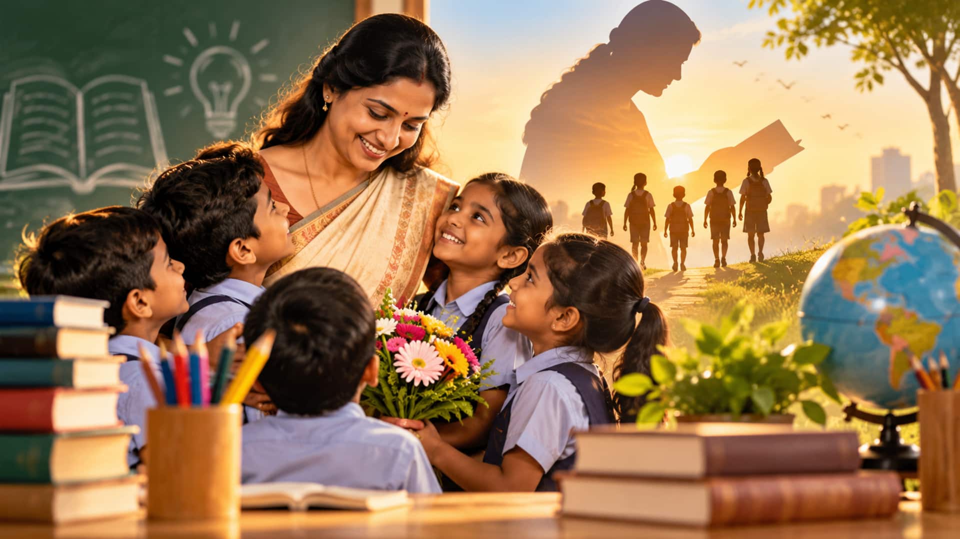 Happy Teachers' Day: జీవితంలో గెలుపు దారి చూపిన గురువులకు టీచర్స్ డే శుభాకాంక్షలు ఇలా చెప్పండి!