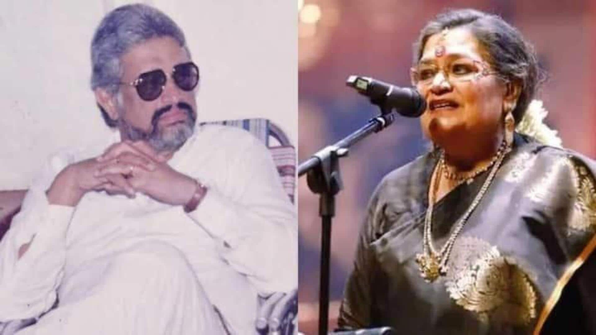 Usha Uthup: ఉషా ఉతుప్ భర్త జానీ చాకో ఉతుప్ మరణం 