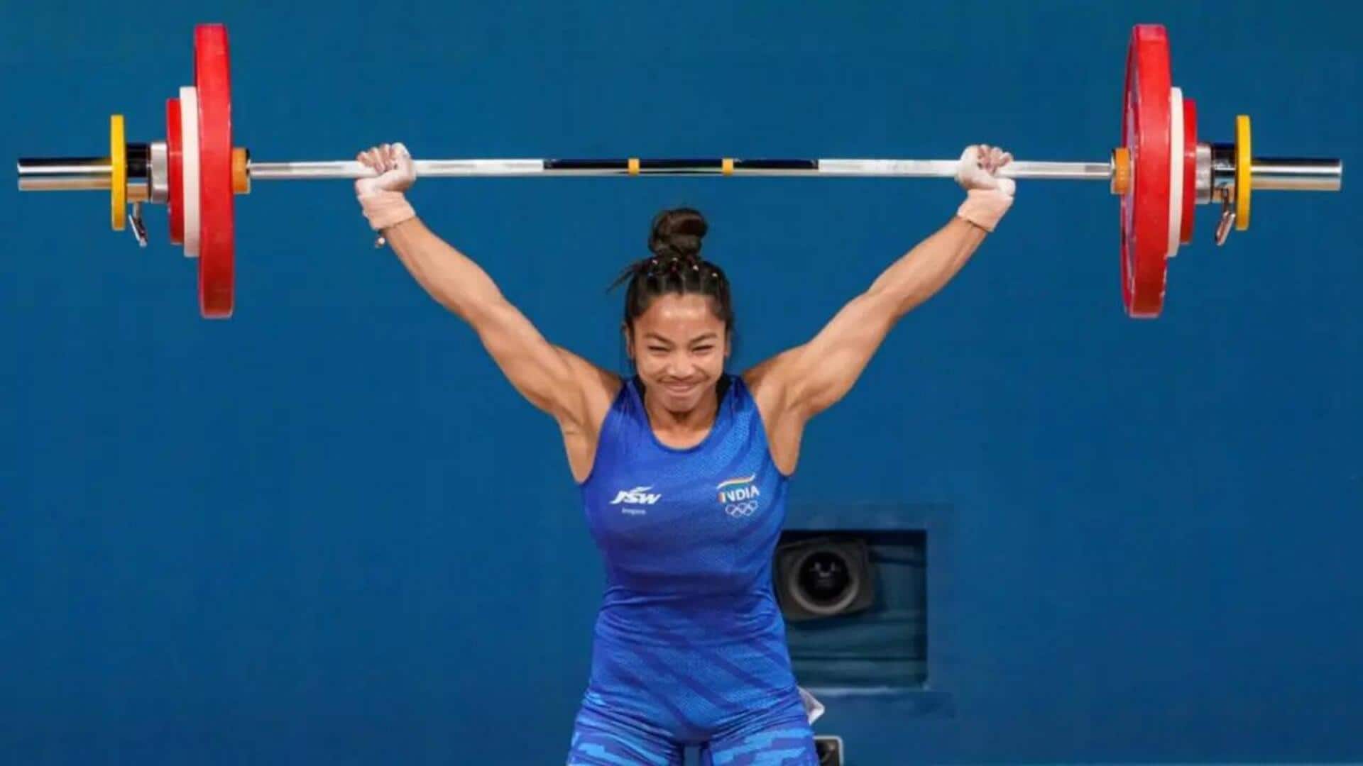 Mirabai Chanu : రజత పతకం కైవసం చేసుకున్న మీరాబాయి చాను