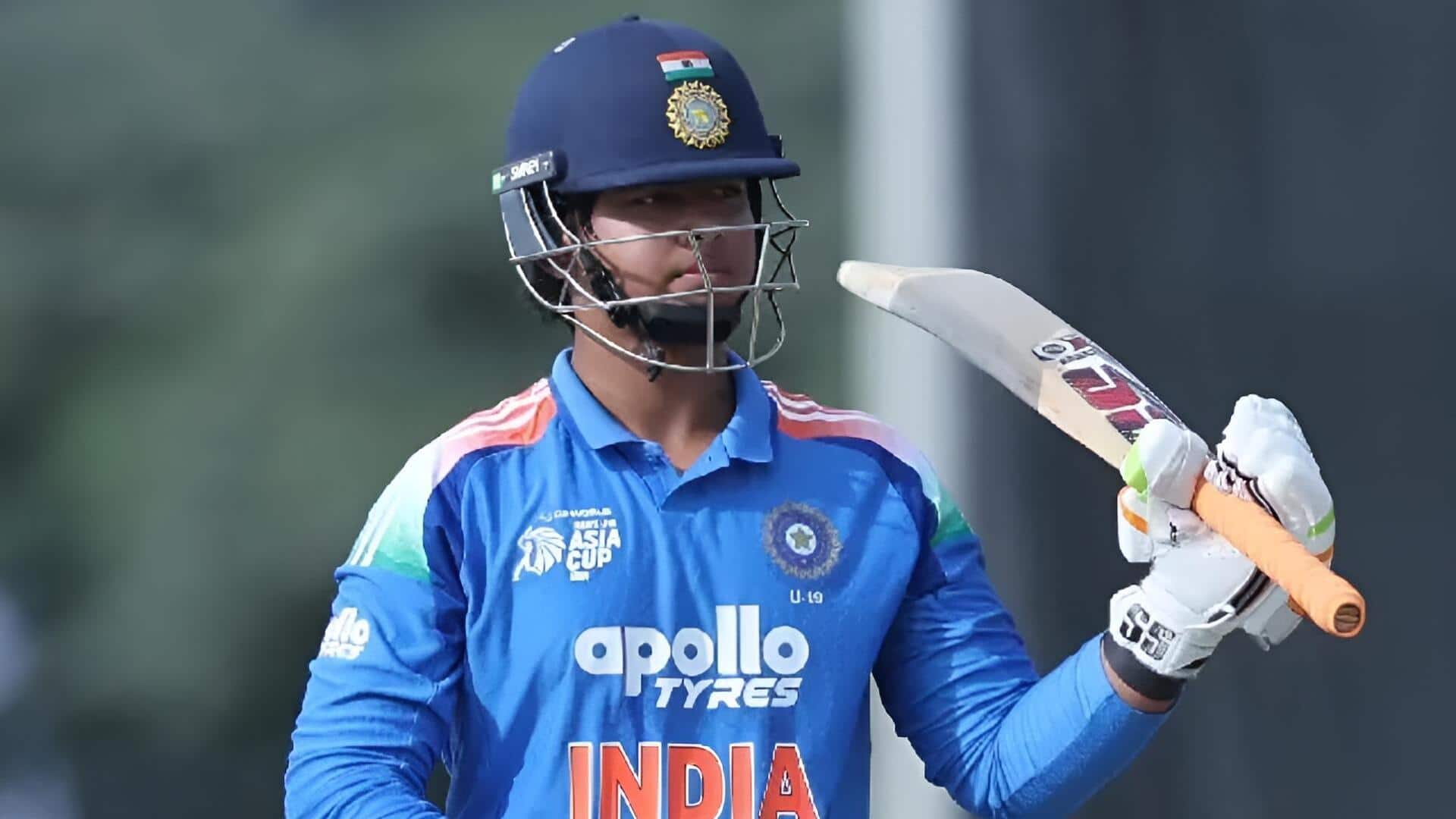 Under-19 Asia Cup: యూత్ వన్డేల్లో టీమిండియా ఘనత.. 433 పరుగులతో నూతన చరిత్ర!