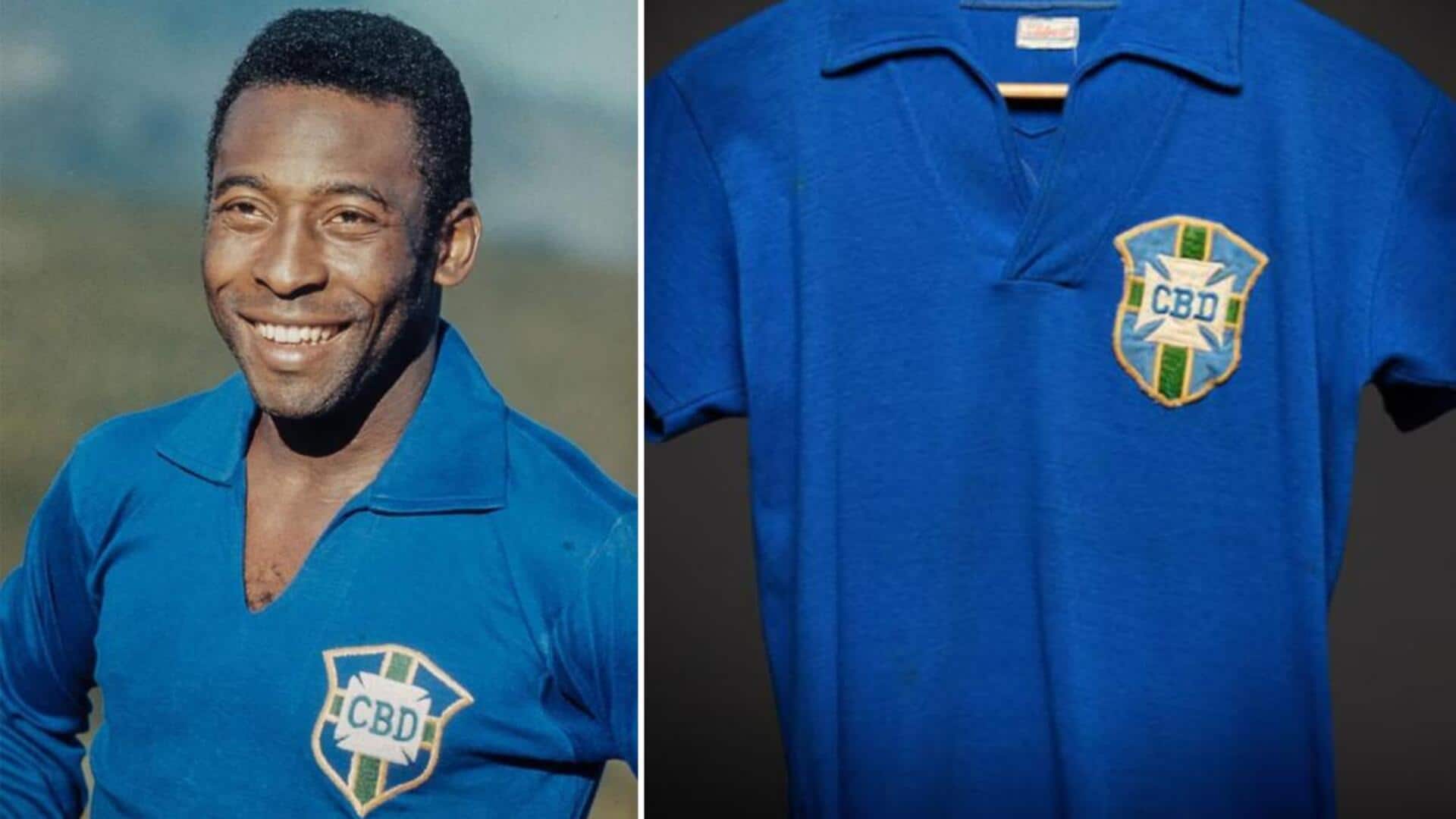 Pele Jersey: పీలే ప్రపంచకప్‌ జెర్సీకి రూ.47 కోట్ల ధర