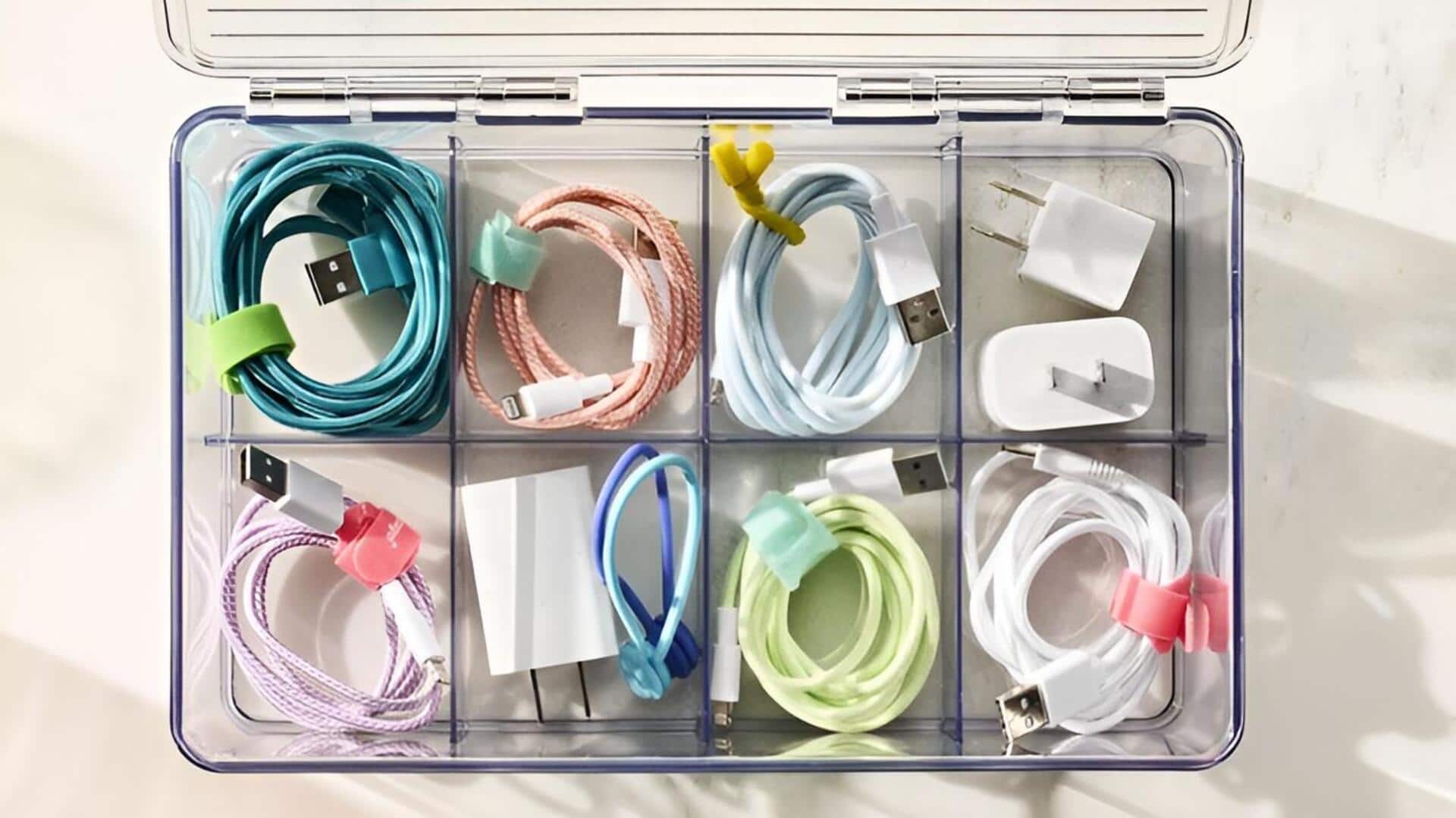 Tech Cable Management: ఇంట్లో టెక్ కేబుల్స్ చిందరవందరగా ఉన్నాయా? ఇలా ఈజీగా సర్దేయండి!