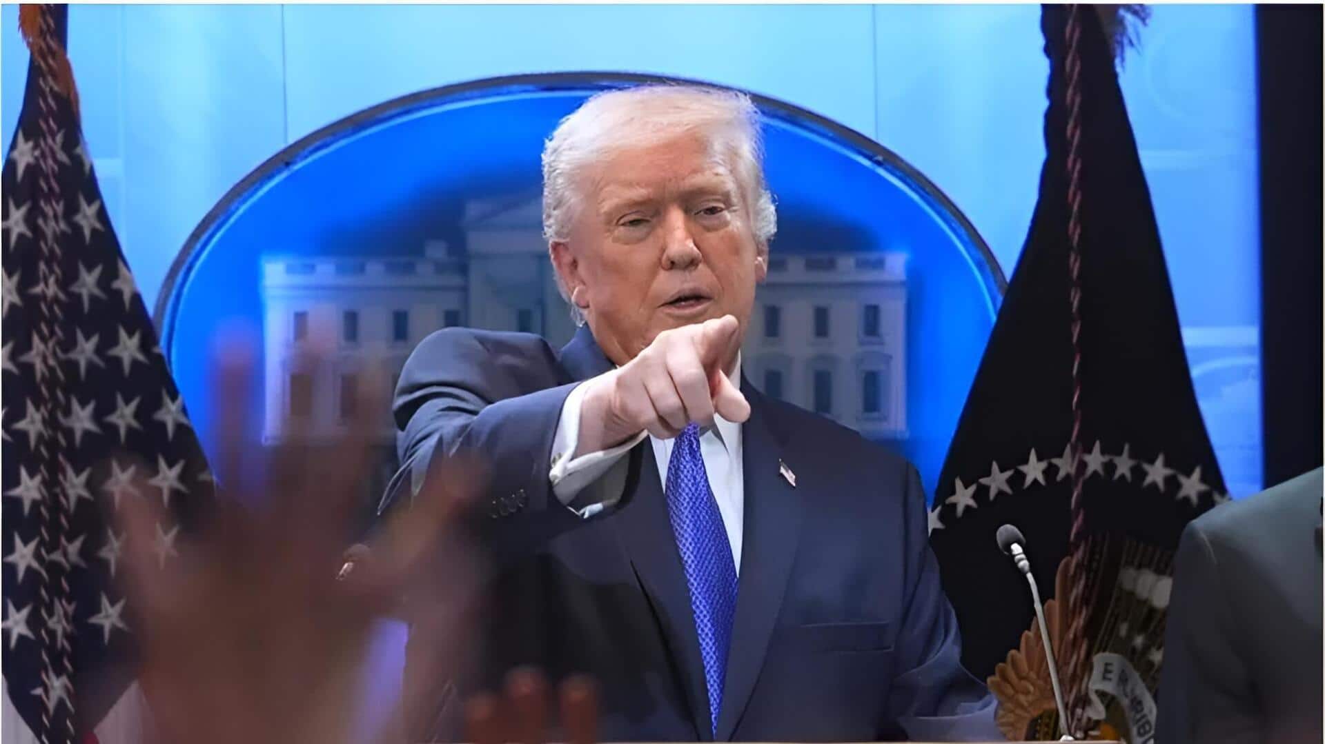 Donald Trump: బ్లాక్‌మెయిల్ చేస్తే సహించం.. ఇరాన్‌కు ట్రంప్ వార్నింగ్