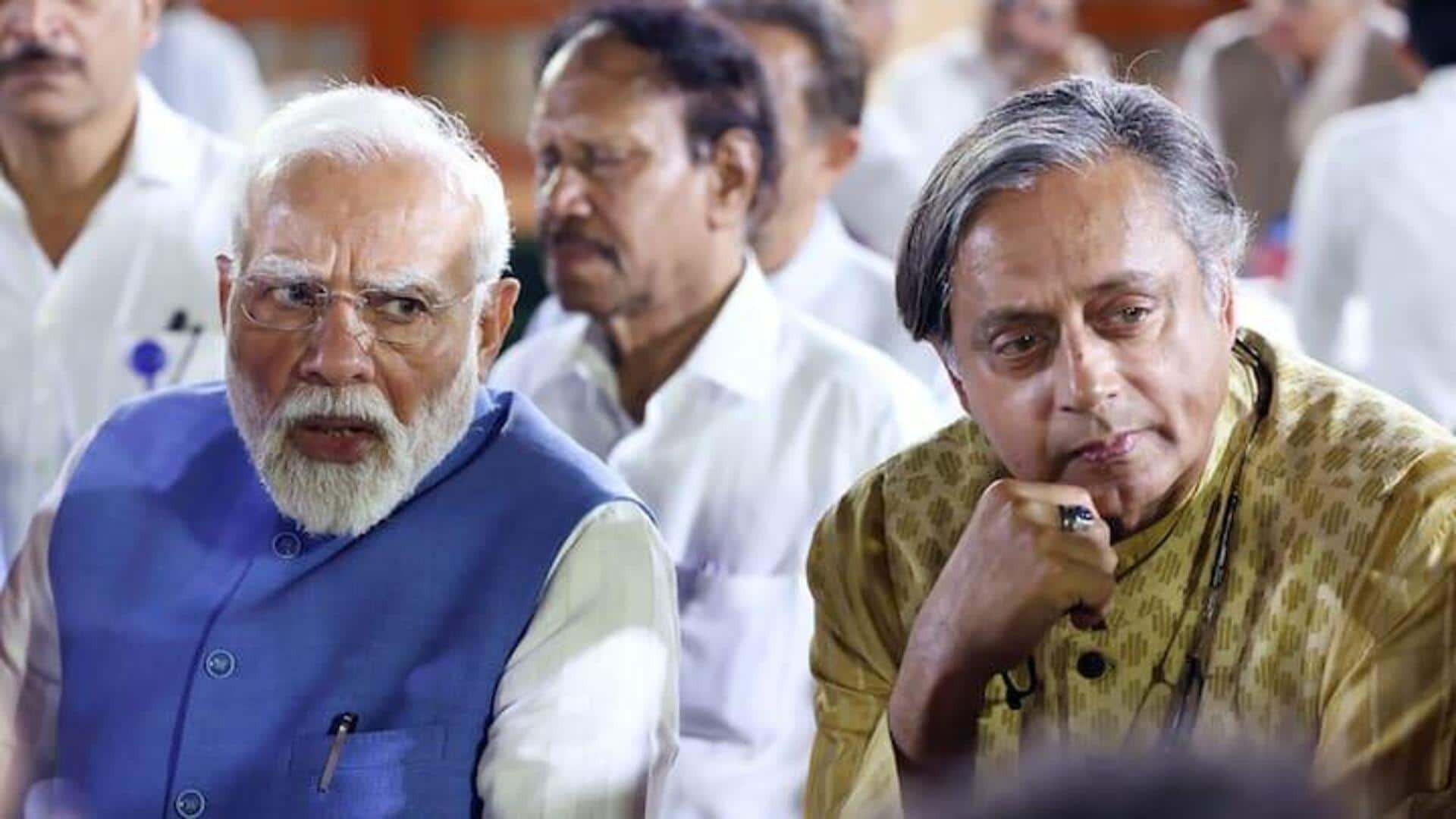 Shashi Tharoor: ప్రధాని మోదీని మరోసారి ప్రశంసించిన శశిథరూర్