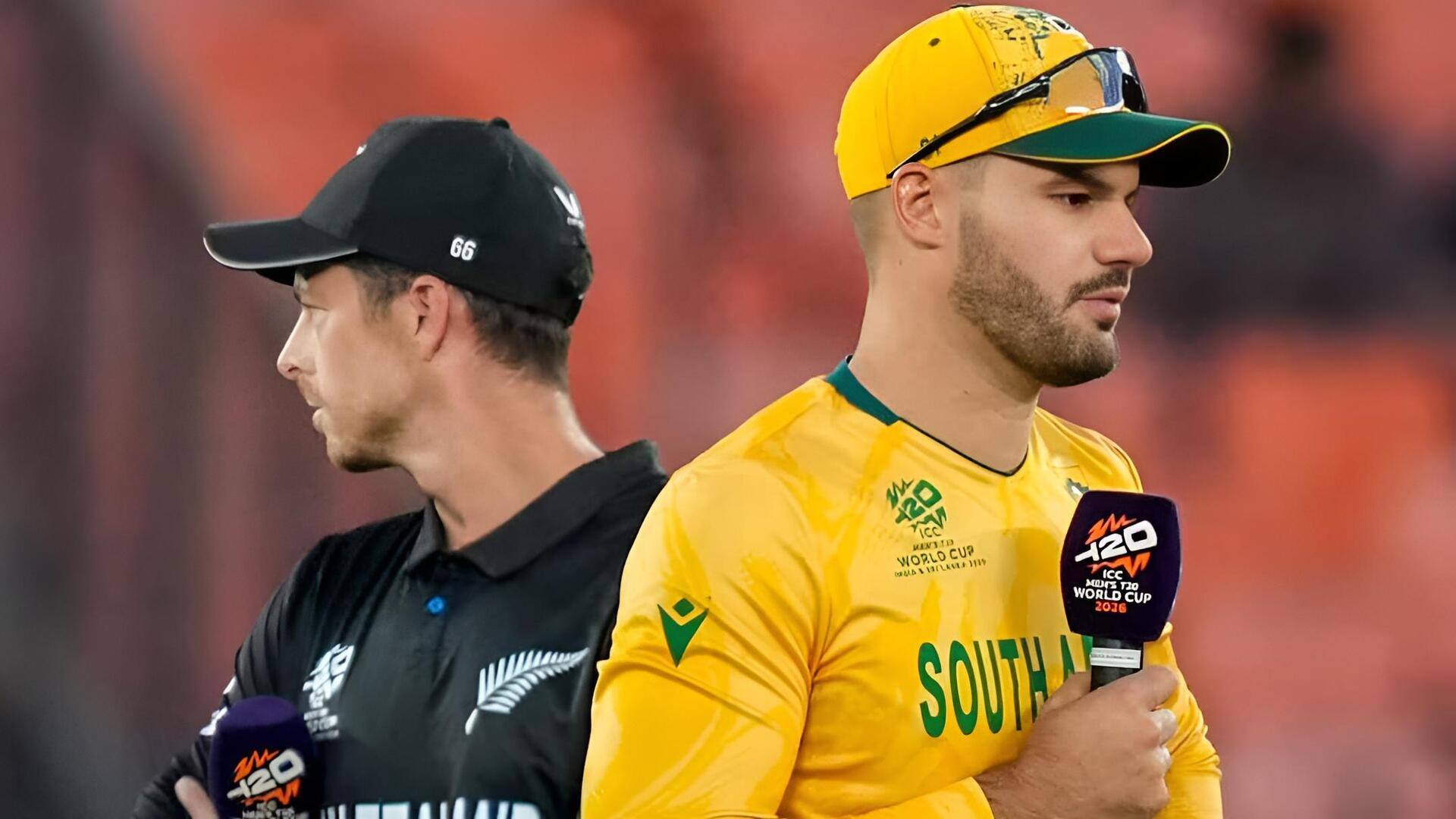 T20 World Cup: టీ20 ప్రపంచ కప్ లో నేడు న్యూజిలాండ్‌-దక్షిణాఫ్రికా సెమీఫైనల్