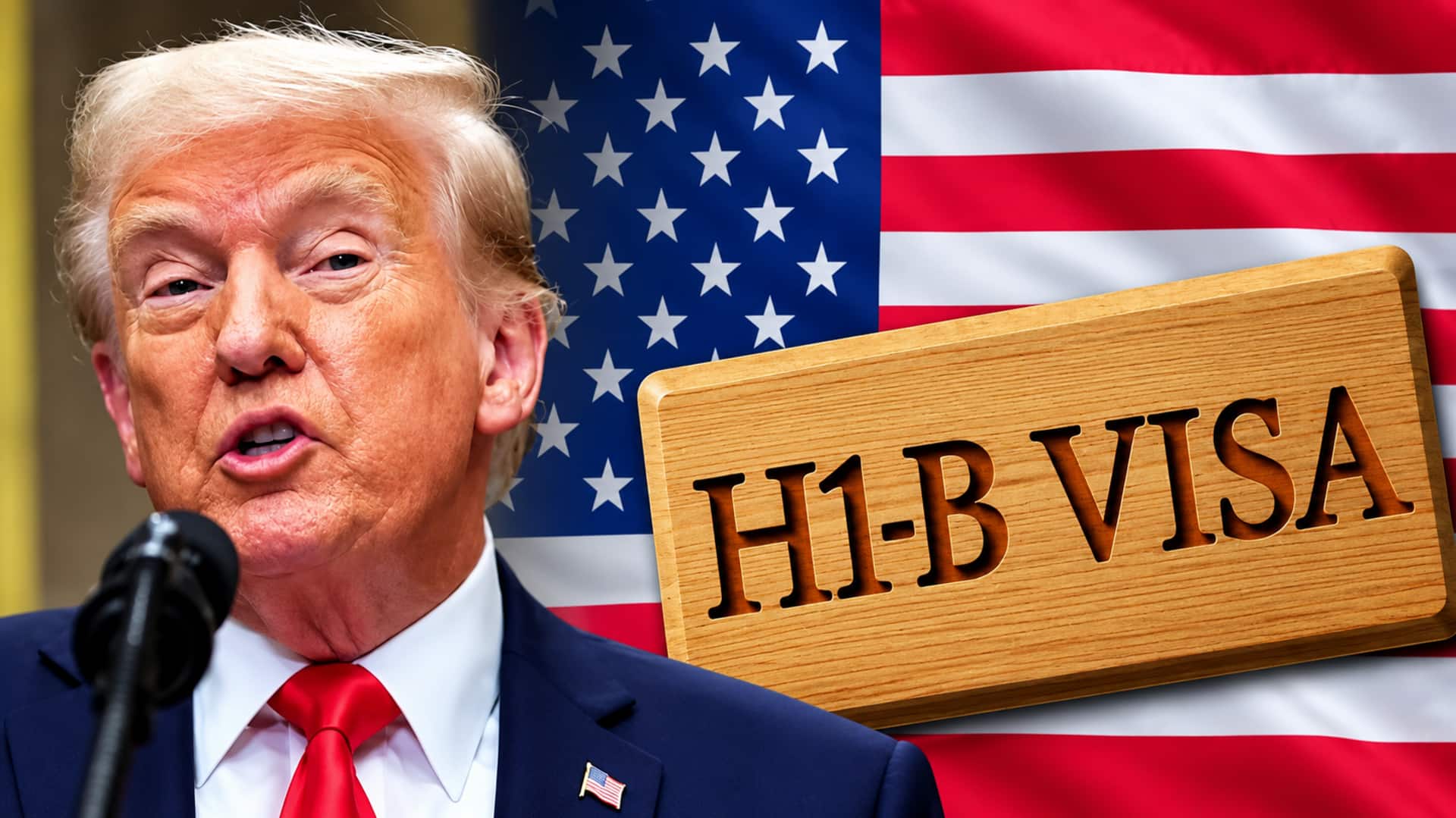 Donald Trump: హెచ్‌-1బీ వీసాపై ట్రంప్‌ కీలక ప్రకటన.. భారీ ఫీజు ప్రతిపాదనకు మద్దతు