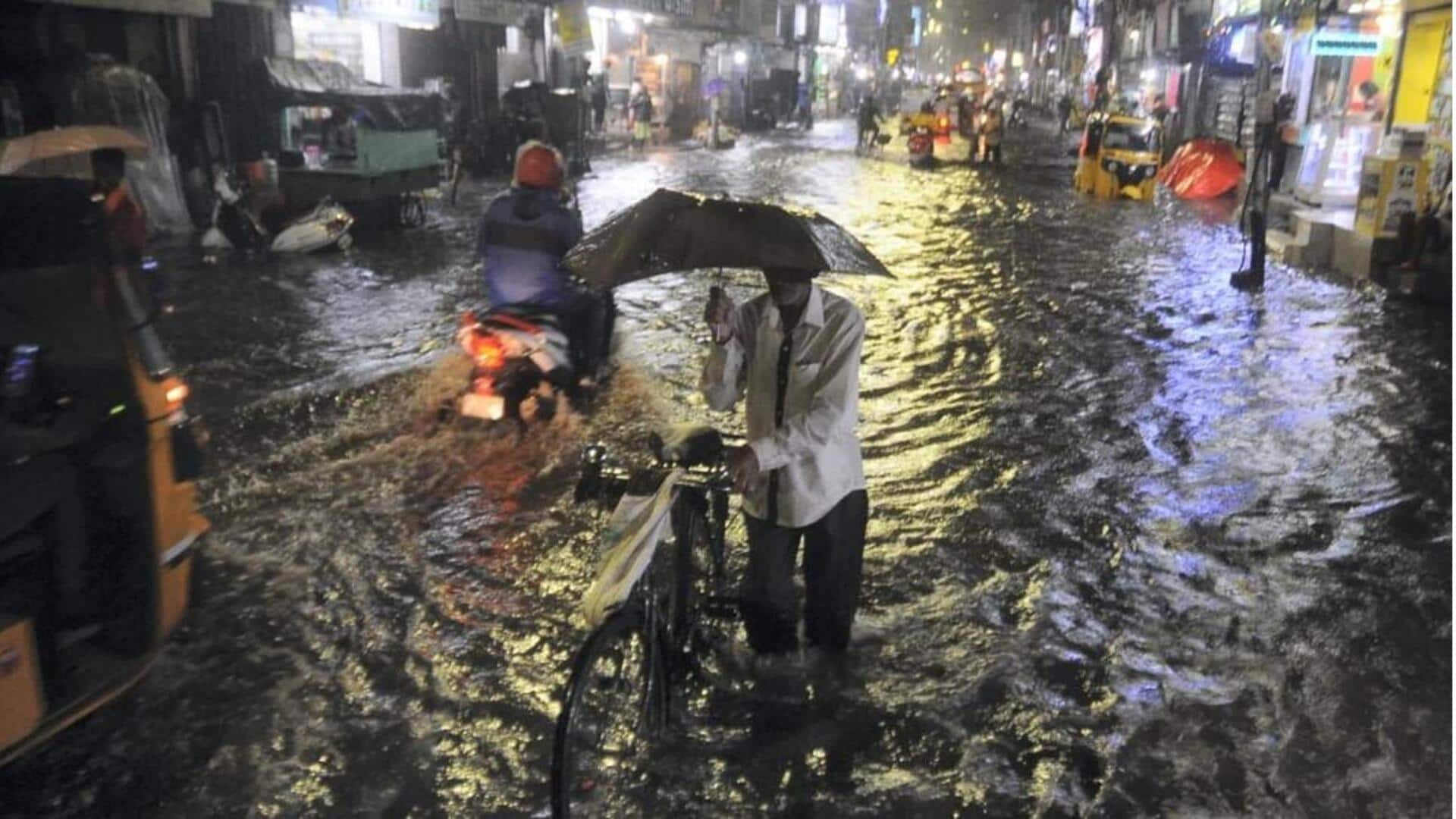 Tamilnadu Rains: తమిళనాడులో భారీ వర్షాలు.. పాఠశాలలు, కళాశాలలకు సెలవు ప్రకటించిన ప్రభుత్వం