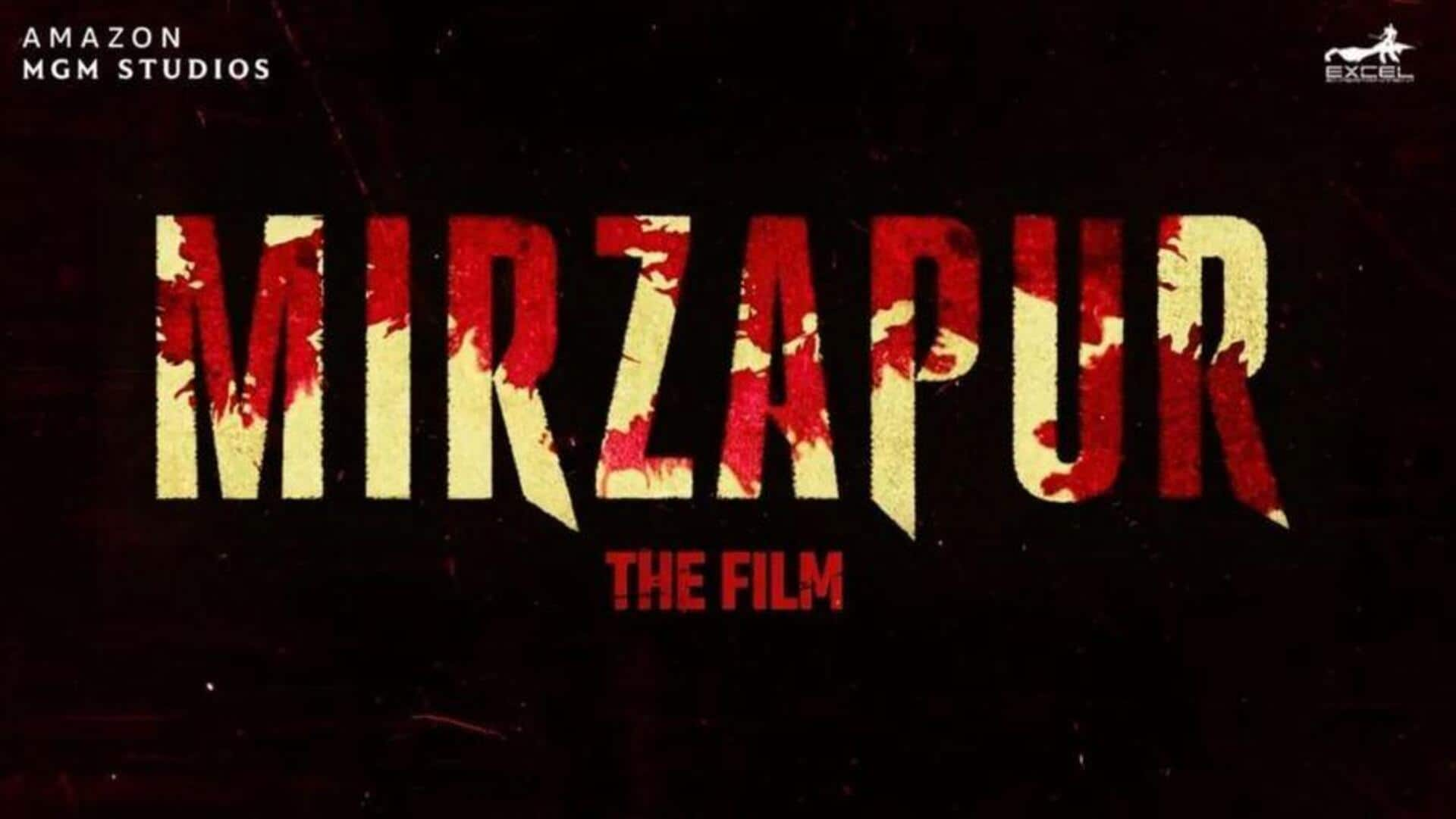 Mirzapur : మీర్జాపూర్ వెబ్‌సిరీస్‌ను సినిమాగా తీసుకురానున్న మేకర్స్.. రిలీజ్ ఎప్పుడంటే?