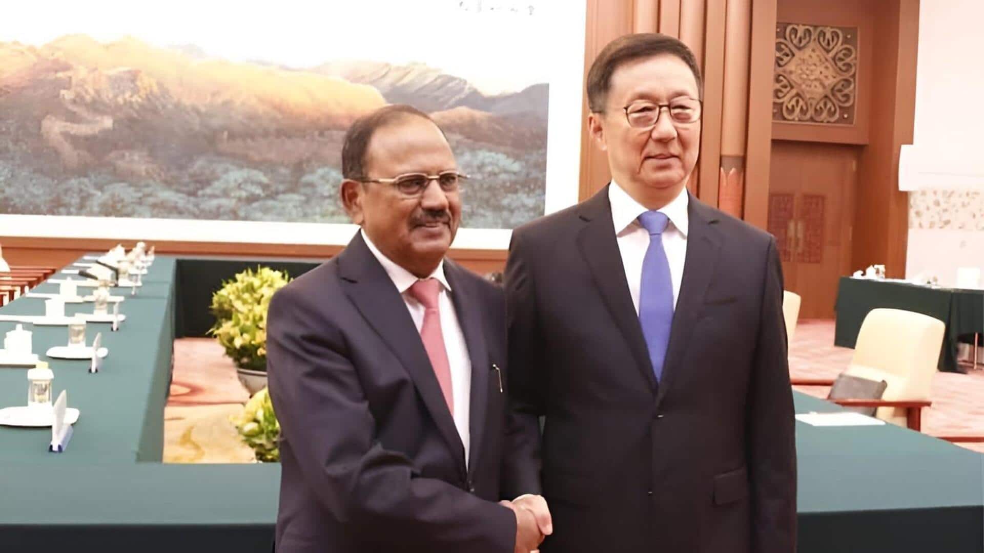 NSA Ajit Doval: చైనా ఉపాధ్యక్షుడు హన్ జెంగ్‌తో అజిత్ దోవల్ భేటీ.. సరిహద్దుపై చర్చలు