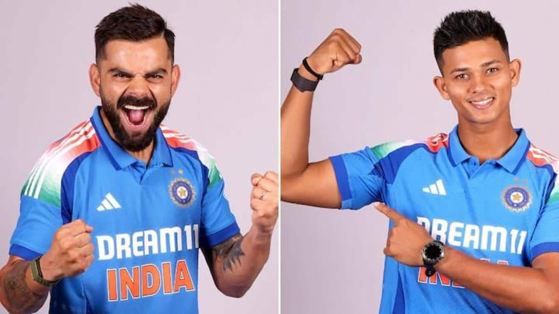 Team India New Jersey: భారత జట్టు జెర్సీలో పలు మార్పులు.. కొత్త జెర్సీ విడుదల చేసిన బీసీసీఐ 