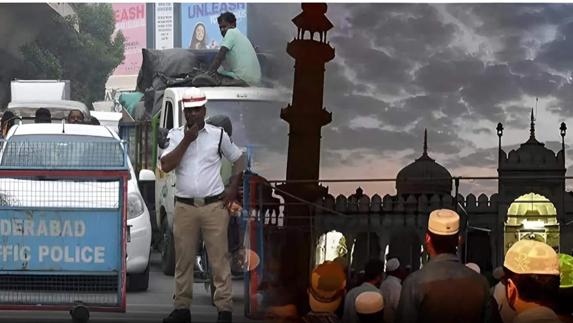 Hyderabad: నేడు జుమాతుల్‌ విదా.. చార్మినార్‌ పరిసరాల్లో ట్రాఫిక్‌ ఆంక్షలు