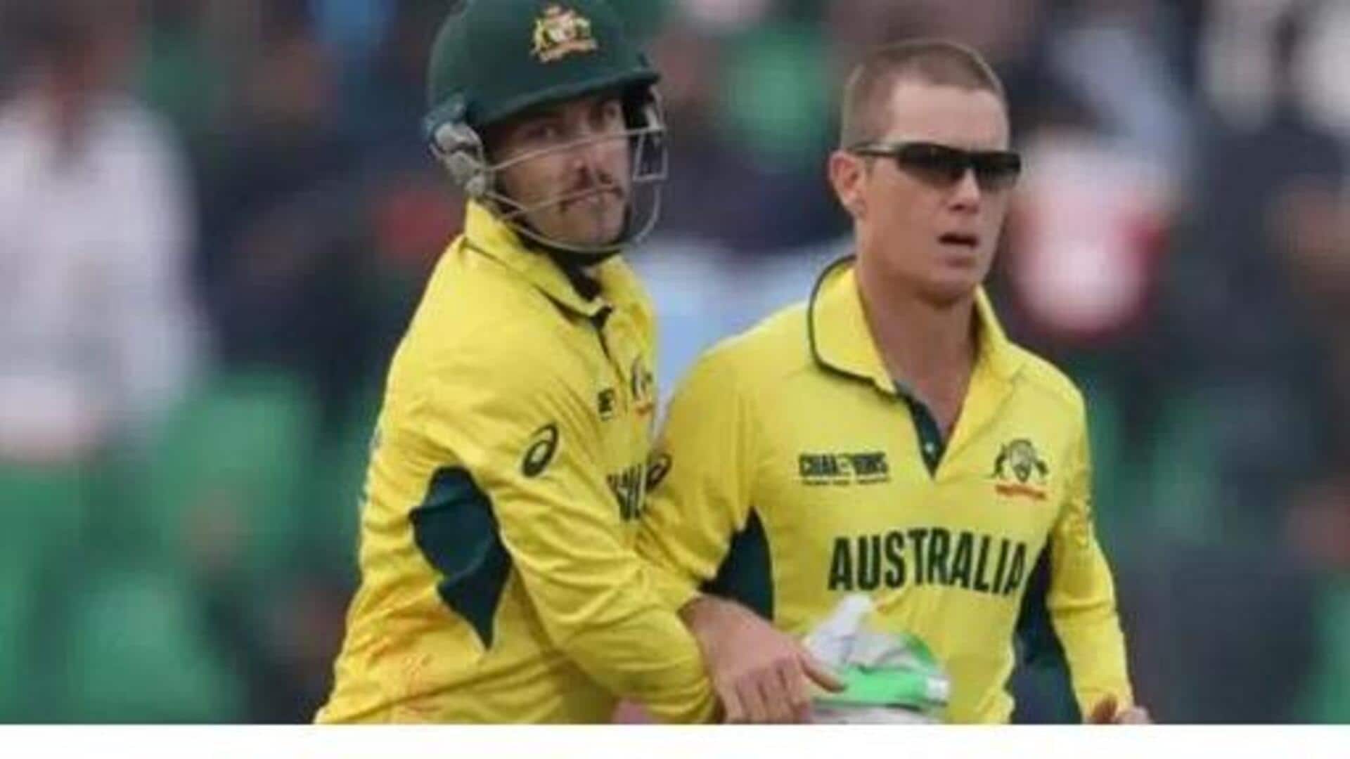 IND vs AUS : భారత్తో తొలి వన్డేకు ముందు ఆస్ట్రేలియాకు బిగ్ షాక్.. ఇద్దరు స్టార్ ప్లేయర్లు దూరం! IND vs AUS : భారత్తో తొలి వన్డేకు ముందు ఆస్ట్రేలియాకు బిగ్ షాక్.. ఇద్దరు స్టార్ ప్లేయర్లు దూరం!