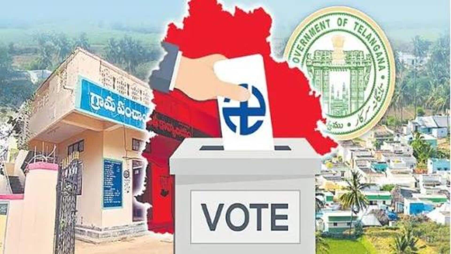 TG News: తెలంగాణలో నేడు గ్రామ పంచాయతీ ఎన్నికల నోటిఫికేషన్ 