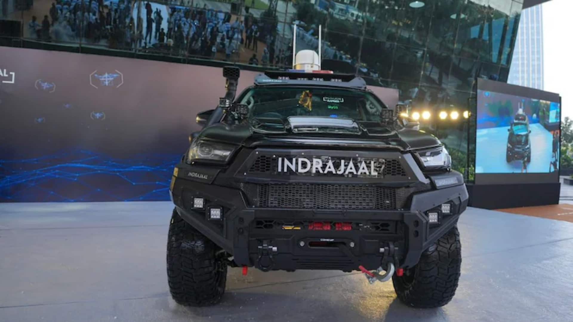 Indrajal Ranger: భారతదేశపు మొట్టమొదటి పూర్తి మొబైల్, AI- ఆధారిత యాంటీ-డ్రోన్ పెట్రోల్ వాహనం ప్రారంభం