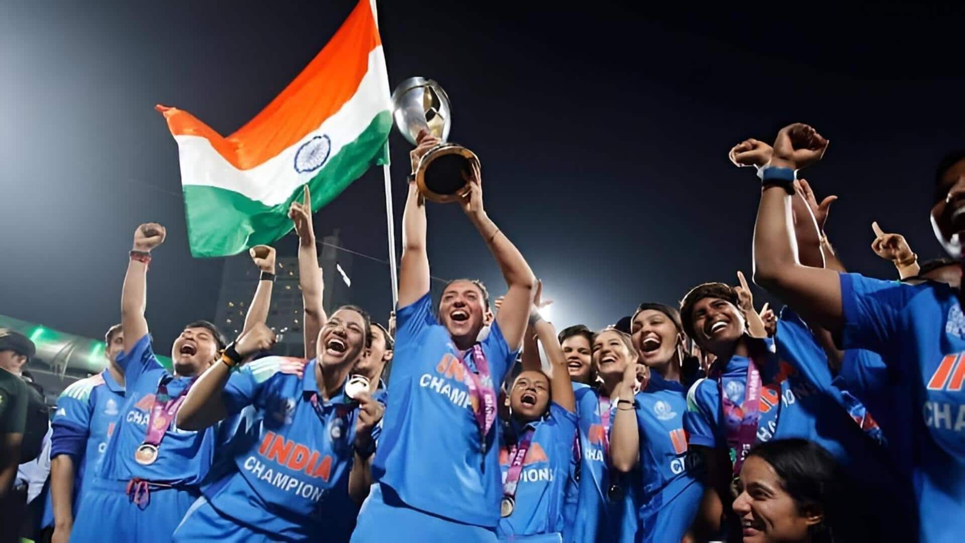 Teamindia W : లారెస్‌ అవార్డు రేసులో భారత మహిళల క్రికెట్‌ జట్టు