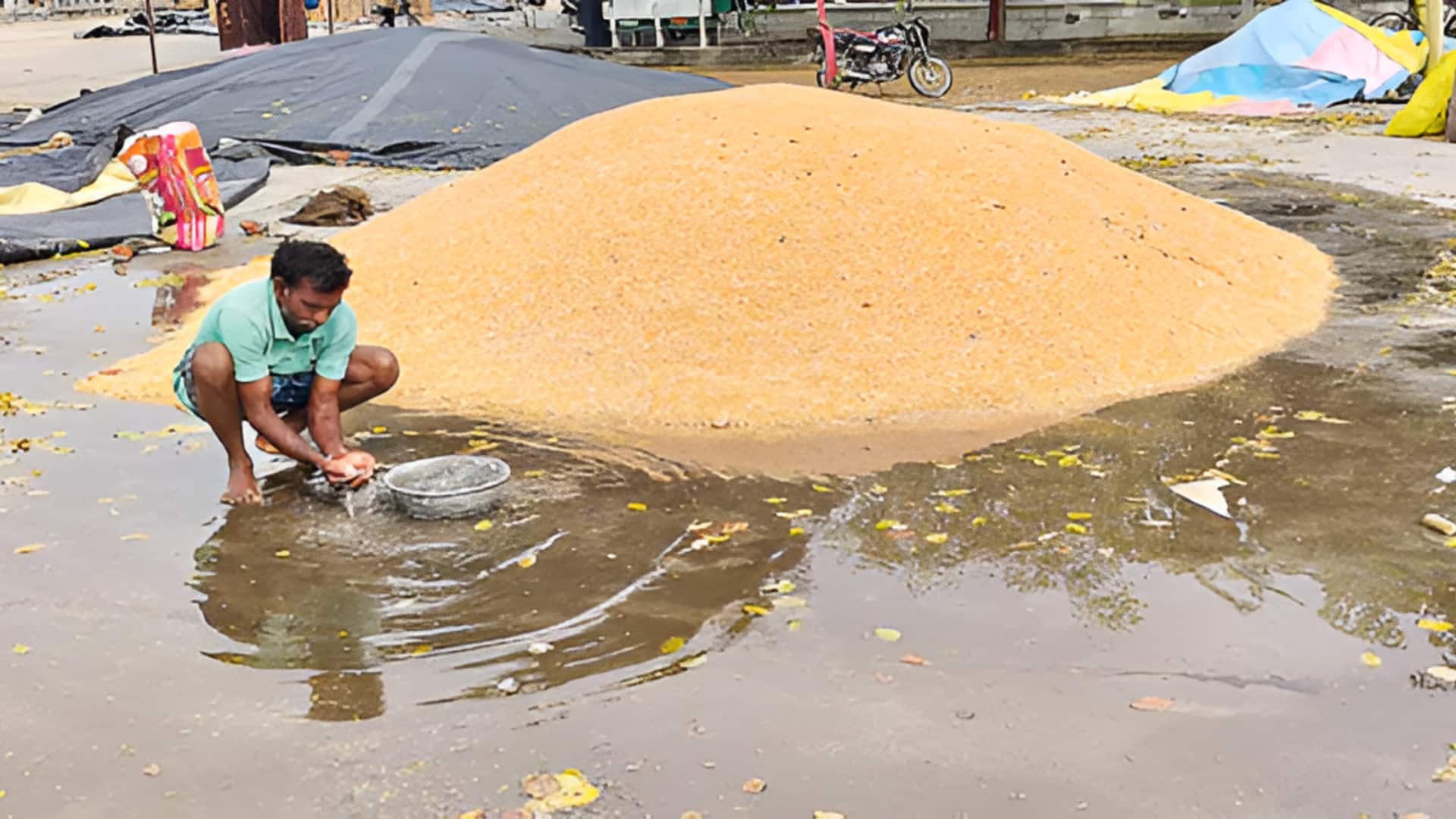Telangana: అకాల వానలతో అన్నదాతల ఆవేదన.. తెలంగాణ వ్యాప్తంగా ధాన్యం తడిసి భారీ నష్టం
