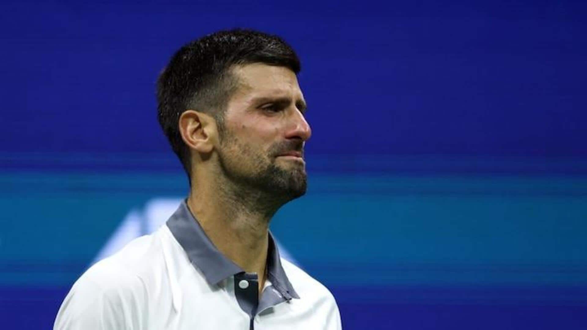 Novak Djokovic: జొకోవిచ్ కన్నీటి వీడ్కోలు.. యూఎస్ ఓపెన్ తొలి రౌండ్‌లోనే సంచలన ఓటమి!