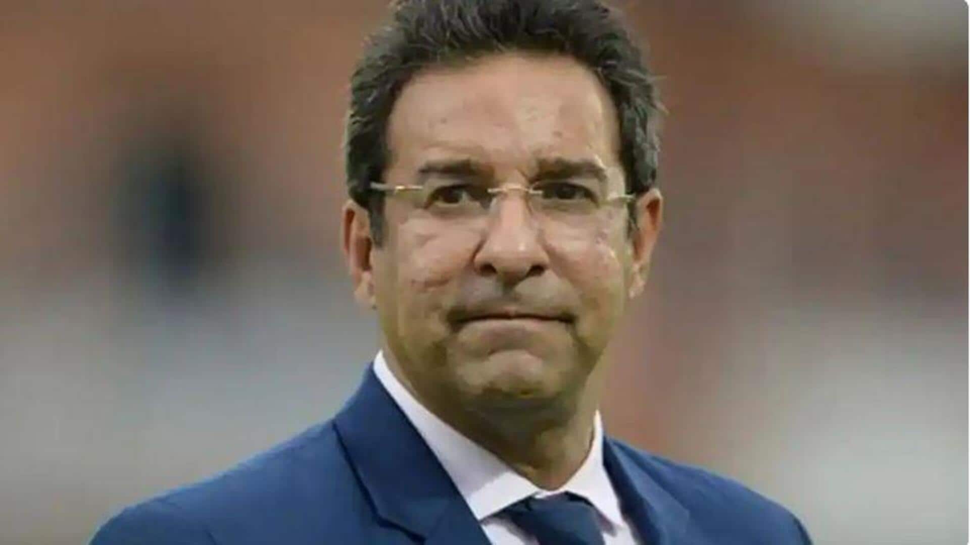 Wasim Akram: భారత్-పాక్ మ్యాచ్ జరిగితే చూడాలని ఉంది : వసీమ్ అక్రమ్