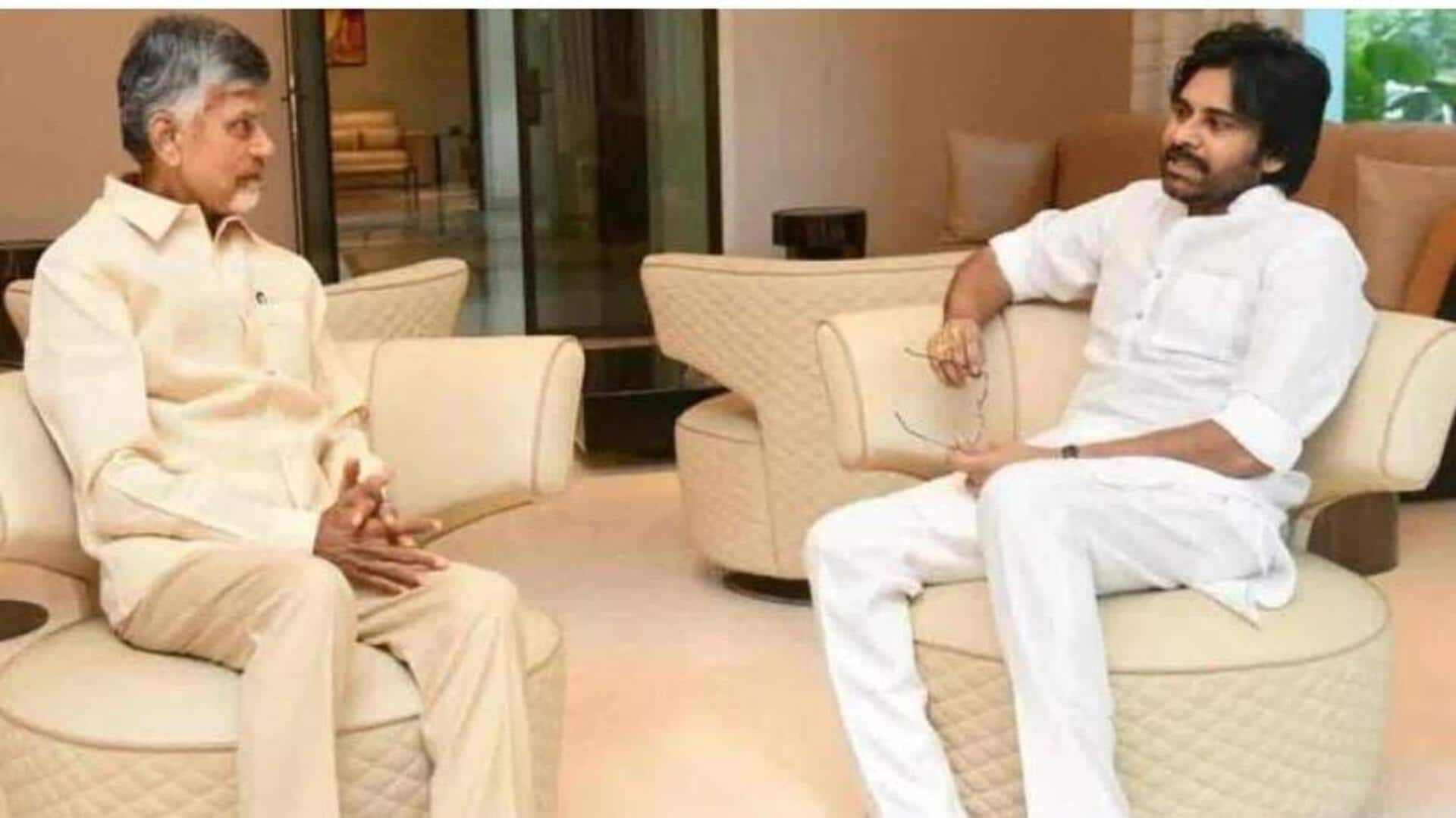 Chandrababu: పవన్ కళ్యాణ్ ఇంటికి వెళ్లిన సీఎం చంద్రబాబు నాయుడు