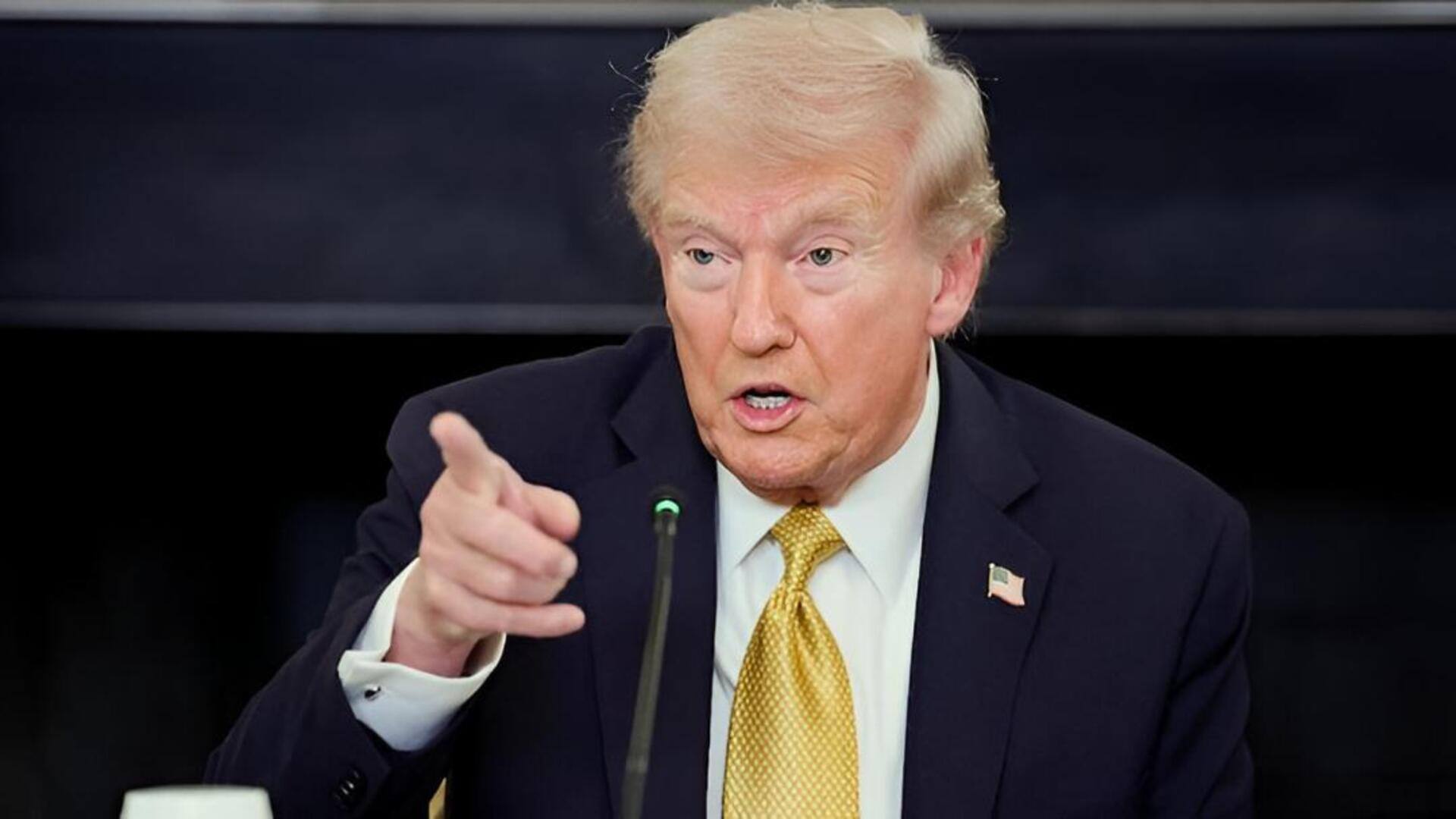 Trump: రేపు అమెరికానుద్దేశించి ప్రసంగించనున్న ట్రంప్.. సర్వత్రా ఉత్కంఠ!