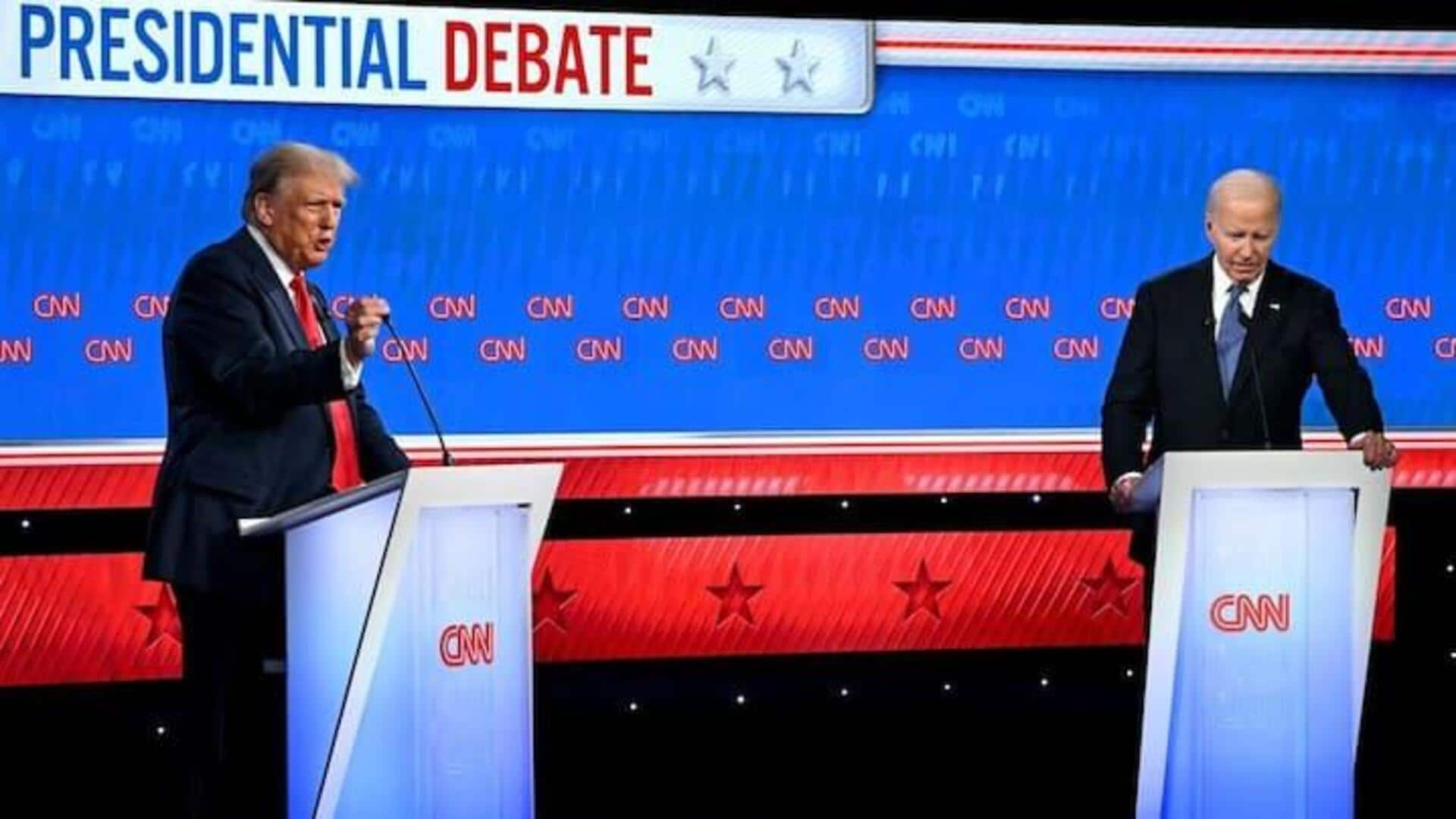 US Presidential Debate: ట్రంప్, బైడెన్‌ల మొదటి 2024 అధ్యక్ష డిబేట్ నుండి కీలకమైన అంశాలు 