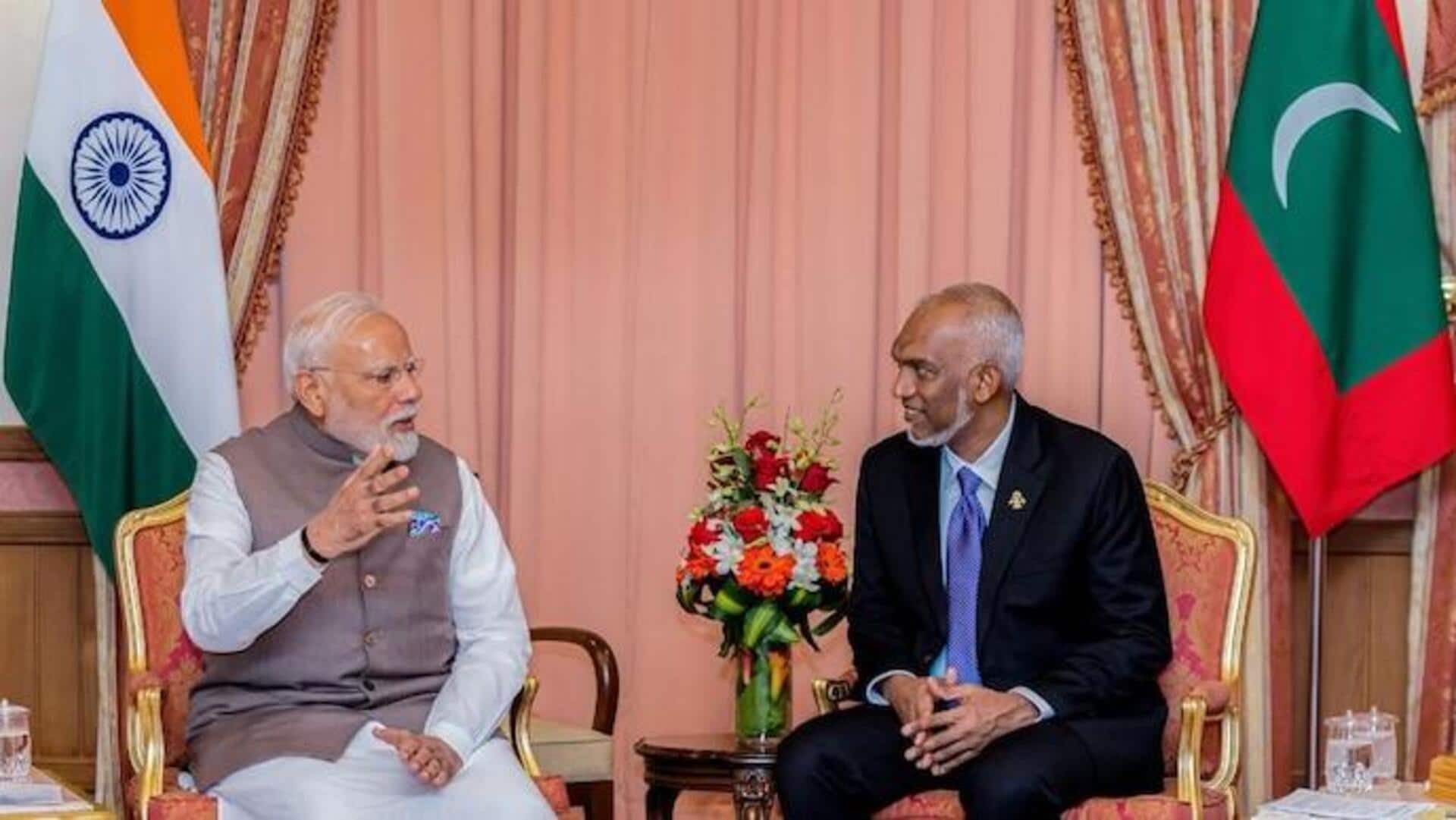 India-Maldives : లైన్ ఆఫ్ క్రెడిట్ కింద మాల్దీవులకు రూ.4850 కోట్ల ఆర్థిక సాయం కొనసాగింపు India-Maldives : లైన్ ఆఫ్ క్రెడిట్ కింద మాల్దీవులకు రూ.4850 కోట్ల ఆర్థిక సాయం కొనసాగింపు