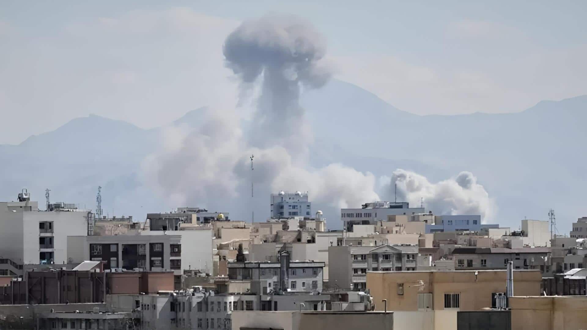 Tehran: టెహ్రాన్‌పై ఇజ్రాయెల్ మెరుపుదాడి.. రాజధానిలో భారీ పేలుడు