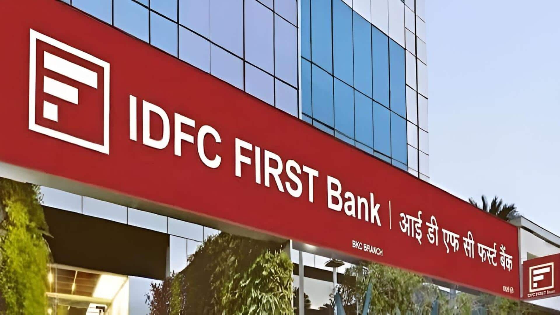 IDFC First Bank: IDFC ఫస్ట్ బ్యాంక్ షేర్లకు భారీ షాక్.. 20% వరకు కుప్పకూలిన ధరలు