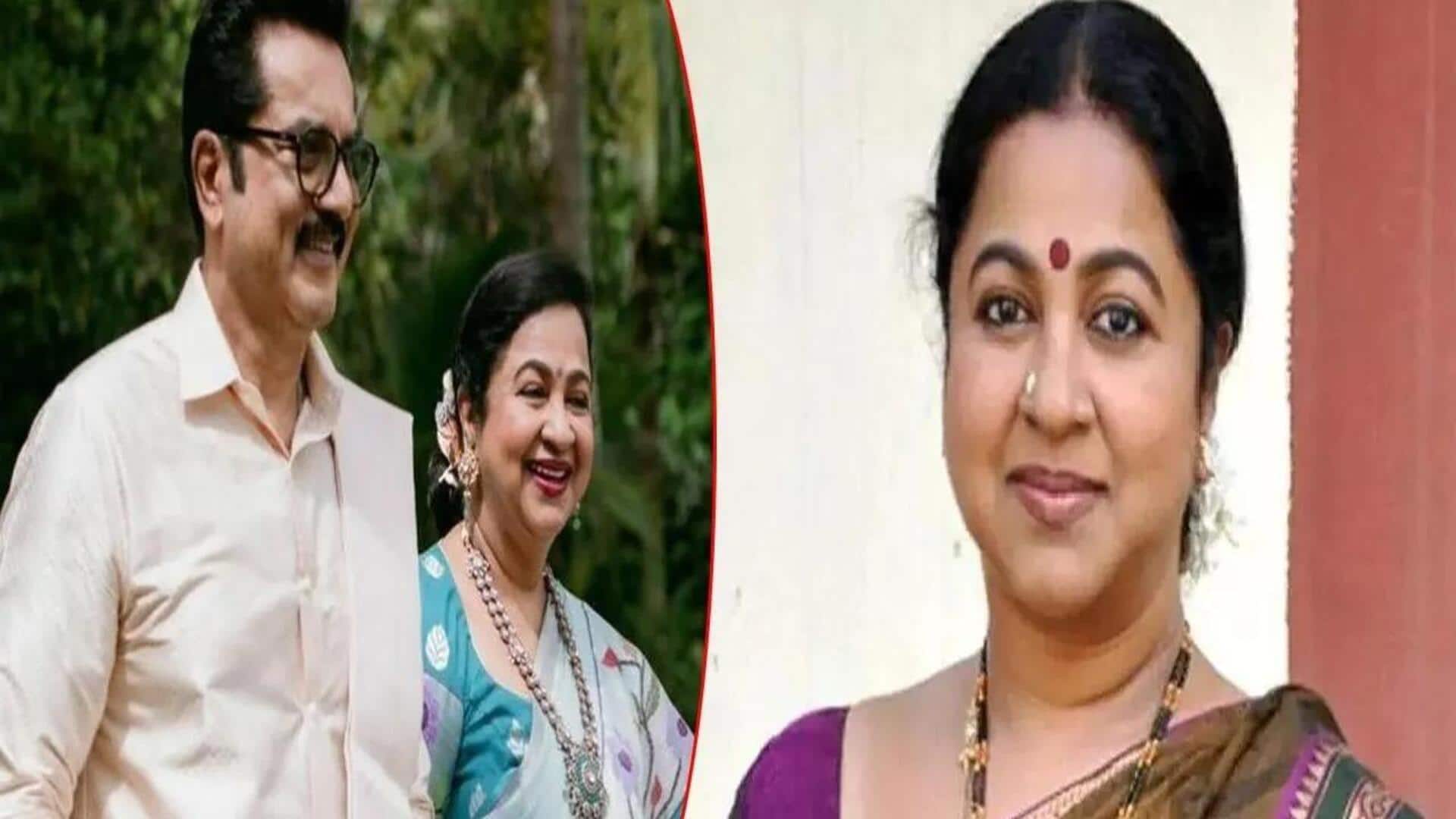 Radhika Sarathkumar: ప్రముఖ నటి రాధికా శరత్ కుమార్ కి అస్వస్థత.. ఆసుపత్రిలో చేరిక Radhika Sarathkumar: ప్రముఖ నటి రాధికా శరత్ కుమార్ కి అస్వస్థత.. ఆసుపత్రిలో చేరిక