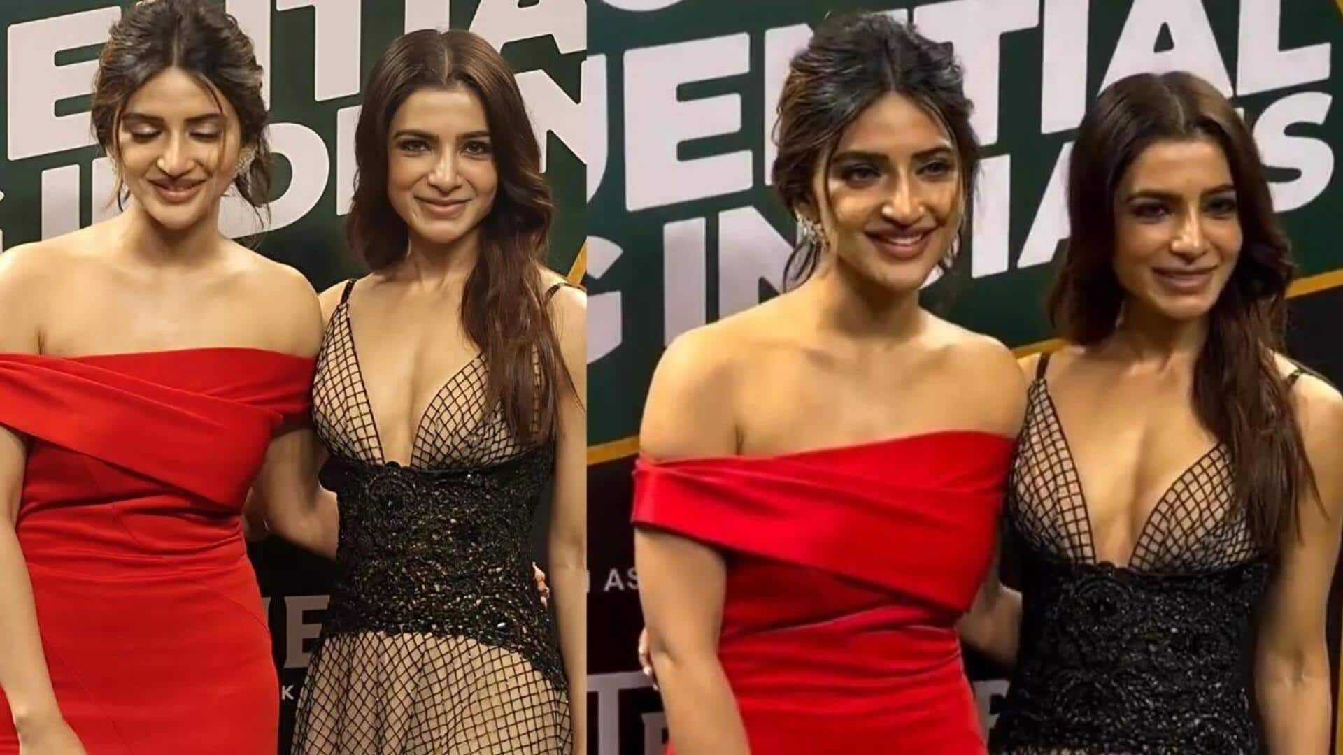 Samantha-Sreeleela :ఒకే వేదికపై పుష్పరాజ్ భామలు.. సమంత, శ్రీలీల Samantha-Sreeleela :ఒకే వేదికపై పుష్పరాజ్ భామలు.. సమంత, శ్రీలీల
