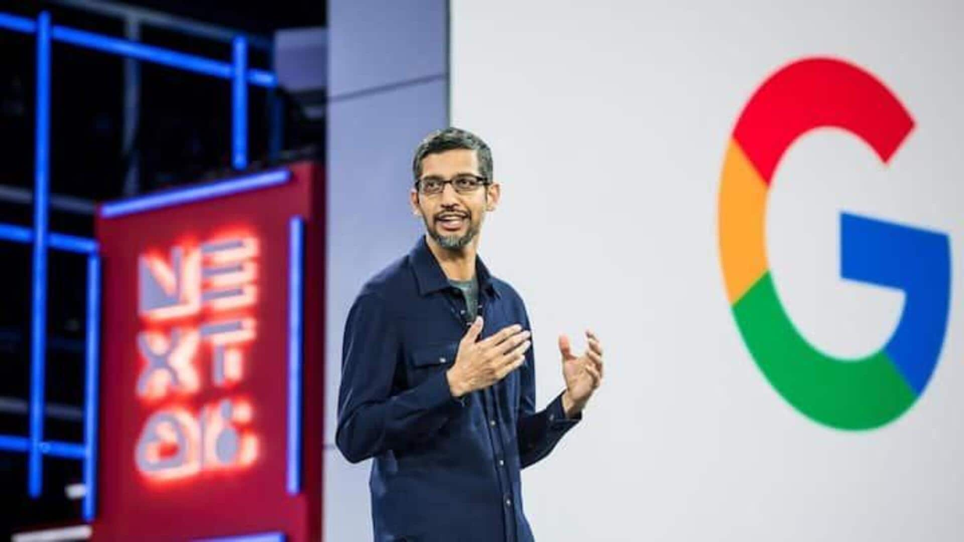 Sundar Pichai: భారతదేశంలో గూగుల్ AI అప్లికేషన్లను విస్తరిస్తుంది: CEO సుందర్ పిచాయ్