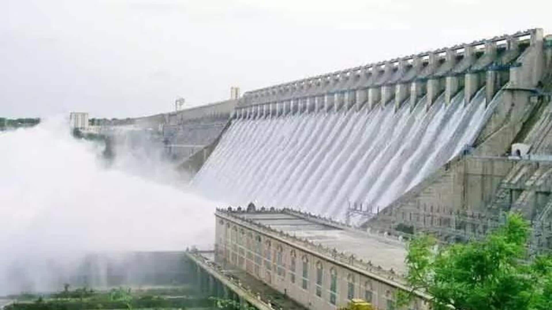 Nagarjuna Sagar:నాగార్జున సాగ‌ర్‌కు పోటెత్తిన వ‌ర‌ద.. 24 గేట్లు ఎత్తివేత‌