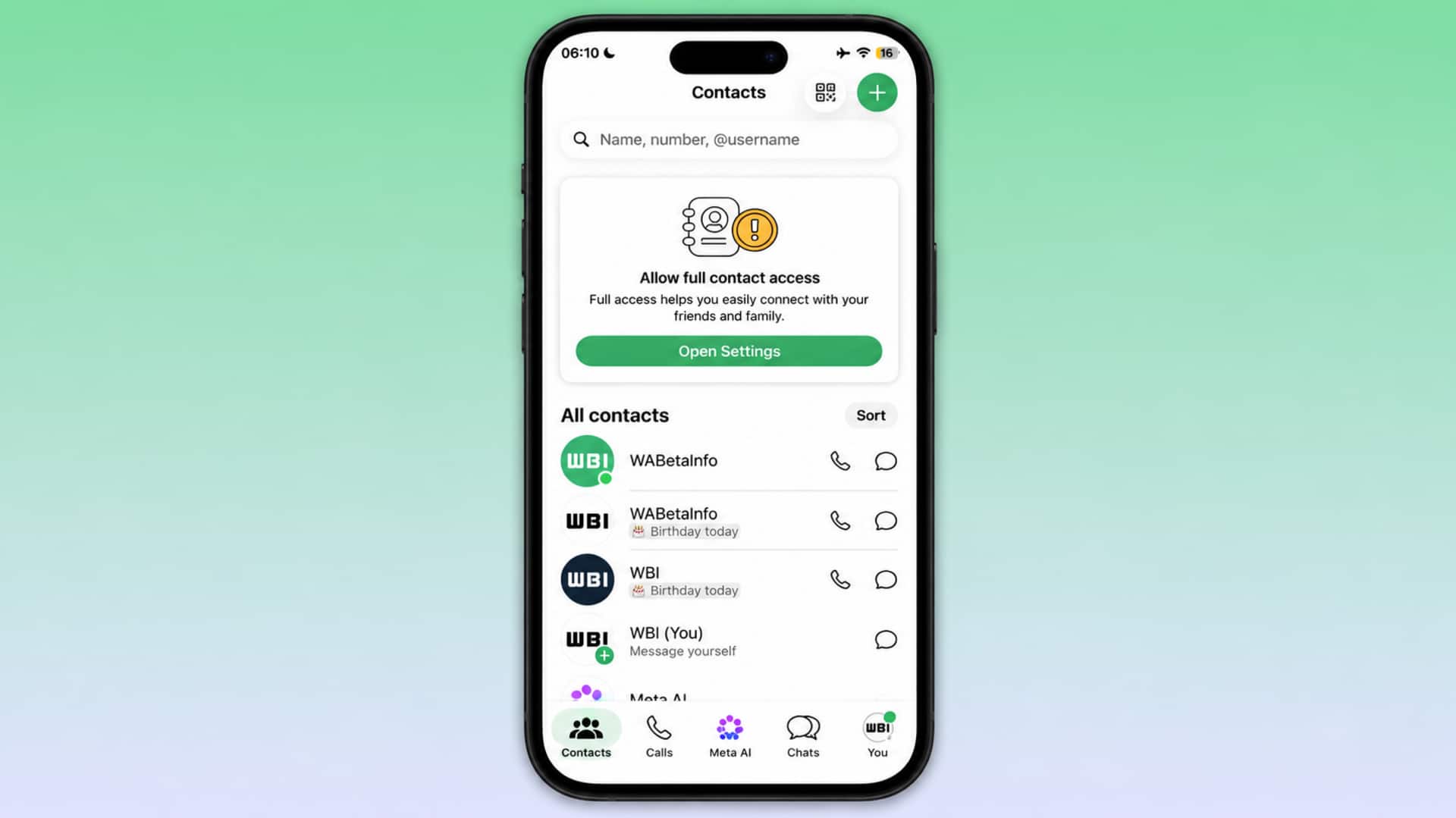 WhatsApp Contacts Tab: వాట్సాప్‌లో అదిరే కొత్త ఫీచర్.. కాంటాక్ట్స్‌తో పాటు బర్త్‌డే అలర్ట్స్ కూడా!