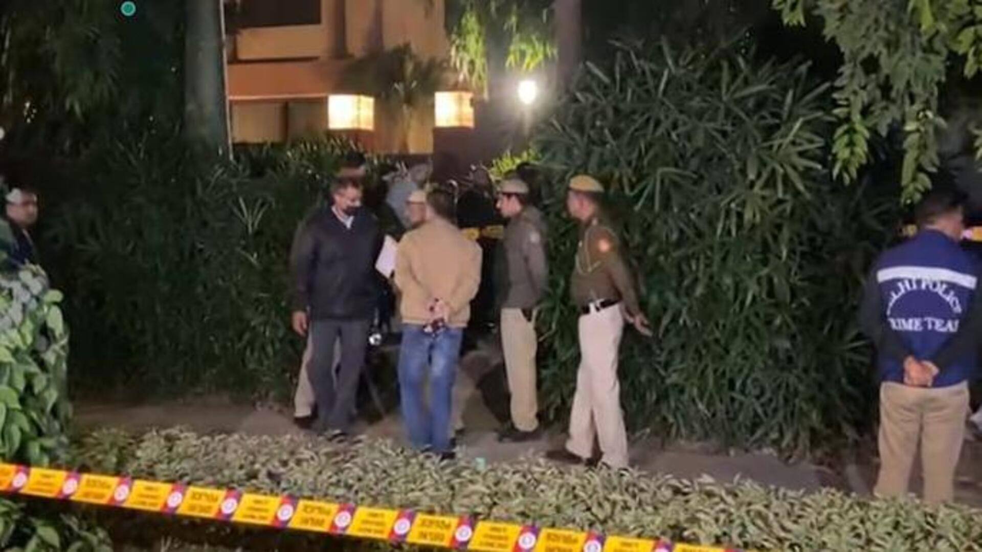 Blast near Israel Embassy: ఢిల్లీలోని ఇజ్రాయెల్ రాయబార కార్యాలయం సమీపంలో పేలుడు..ఘటనా స్థలంలోనే బాంబ్ స్క్వాడ్