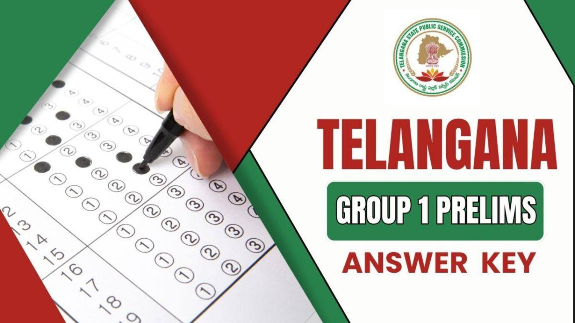 TGPSC: గ్రూప్-1 ప్రిలిమ్స్ పరీక్ష కీ విడుదల.. జూన్ 17 లోపు అభ్యంతరాలు తెలపండి 