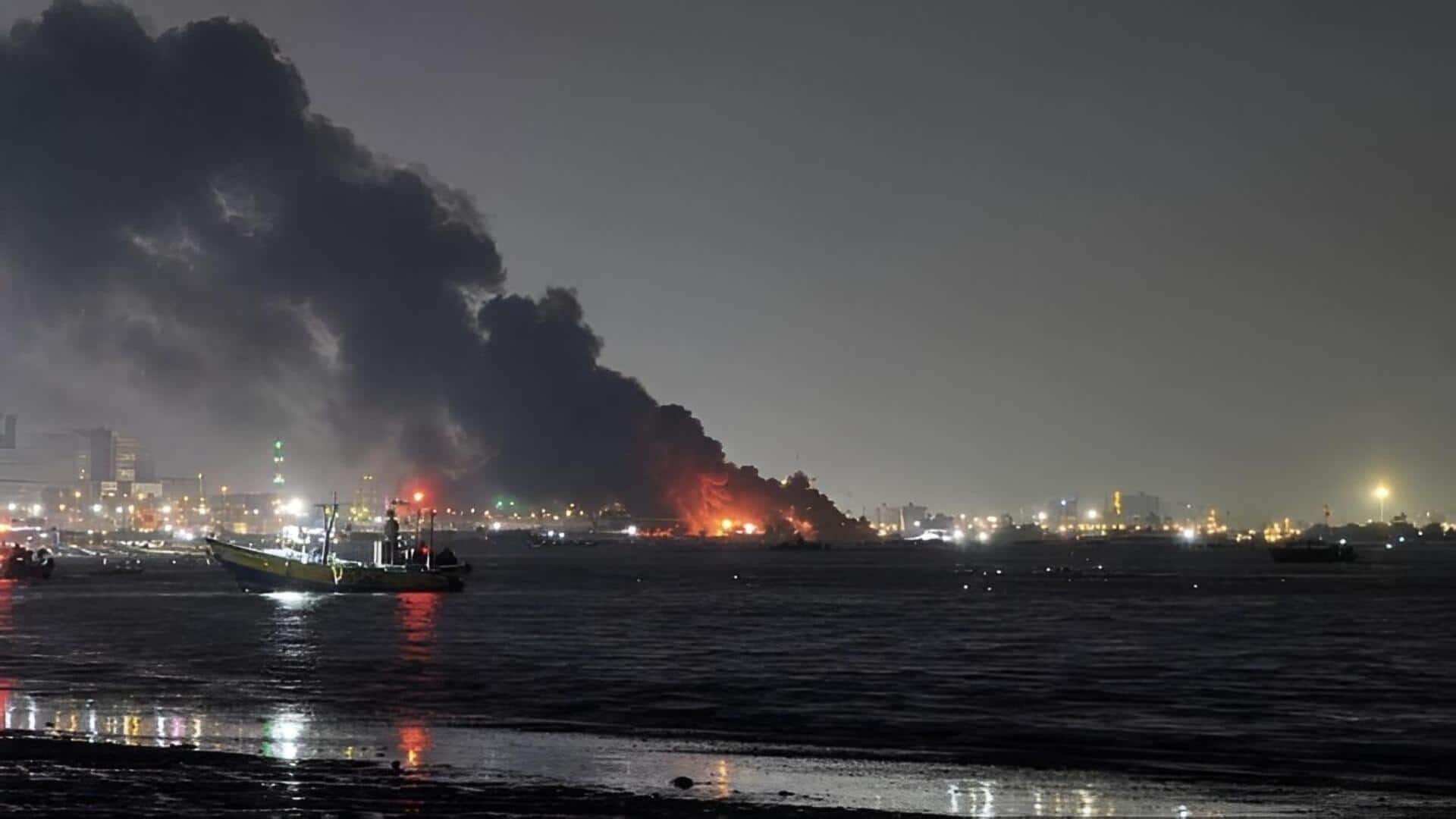 US Airstrikes on Iran: ఖేష్మ్ ద్వీపం,బందర్ అబ్బాస్‌పై అమెరికా బాంబులు.. పేలుళ్లతో వణికిన ఇరాన్