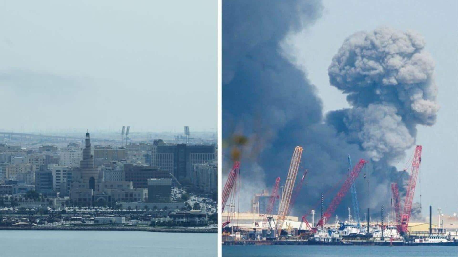 US Attacks: బహ్రెయిన్‌, కువైట్‌లను లక్ష్యంగా చేసుకున్న ఇరాన్‌ క్షిపణి దాడులు