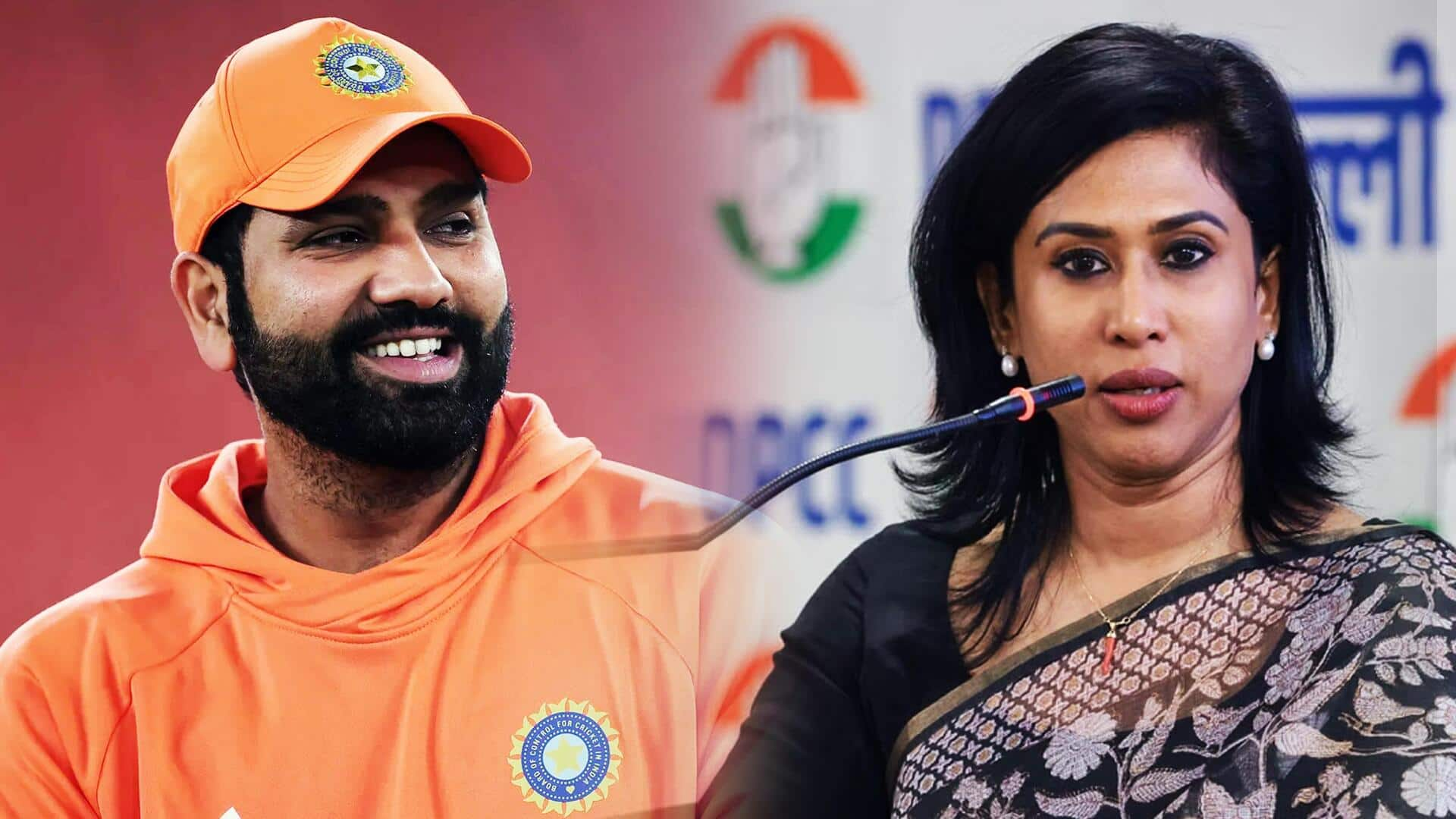 Rohit Sharma: రోహిత్‌ శర్మపై కాంగ్రెస్‌ నాయకురాలు అనుచిత వ్యాఖ్యలు.. బీజేపీ కౌంటర్‌