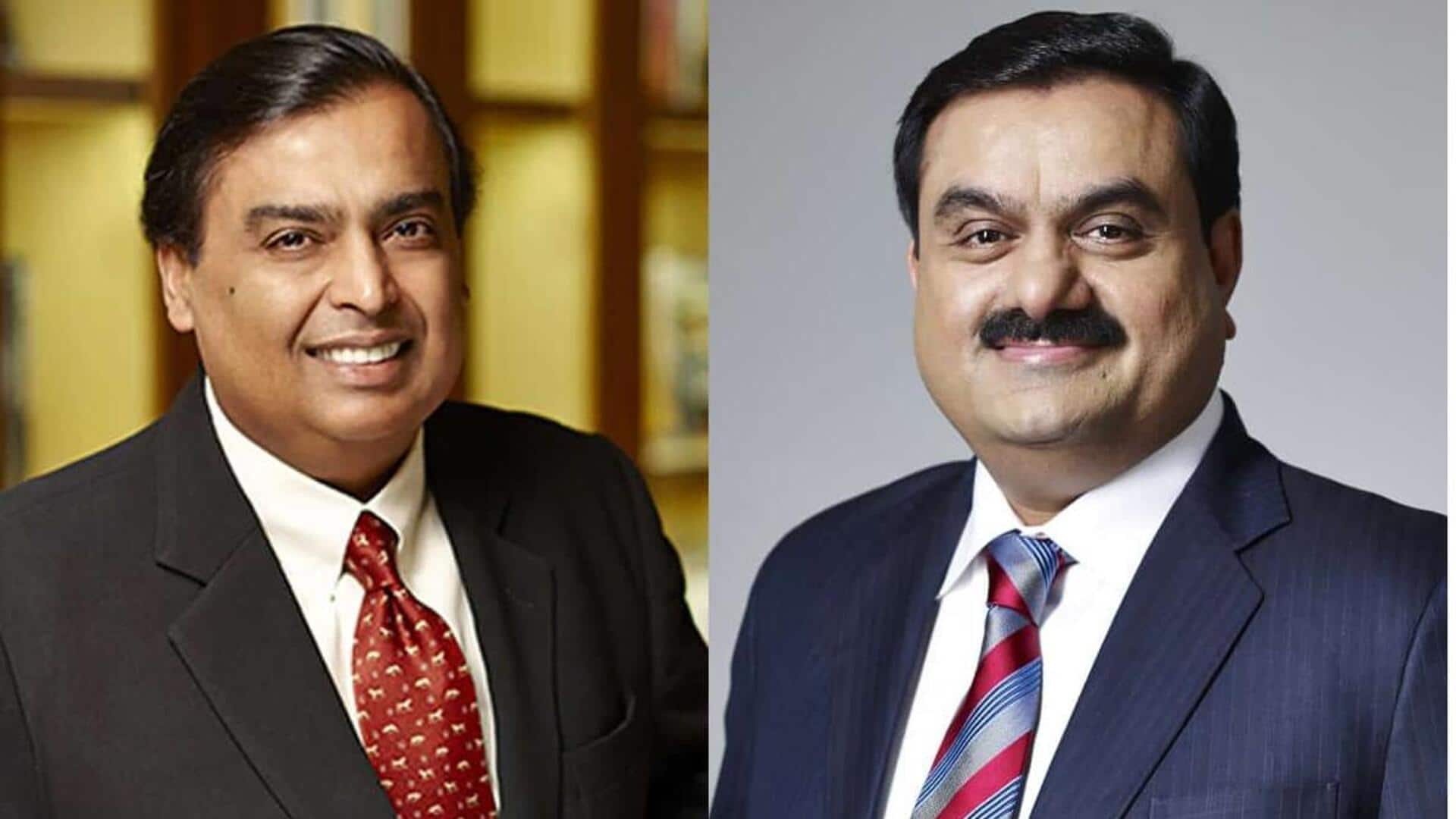 Adani & Ambani: 'దేశ సాయుధ బలగాలకు అండగా ఉంటాం'.. అదానీ, అంబానీ Adani & Ambani: 'దేశ సాయుధ బలగాలకు అండగా ఉంటాం'.. అదానీ, అంబానీ
