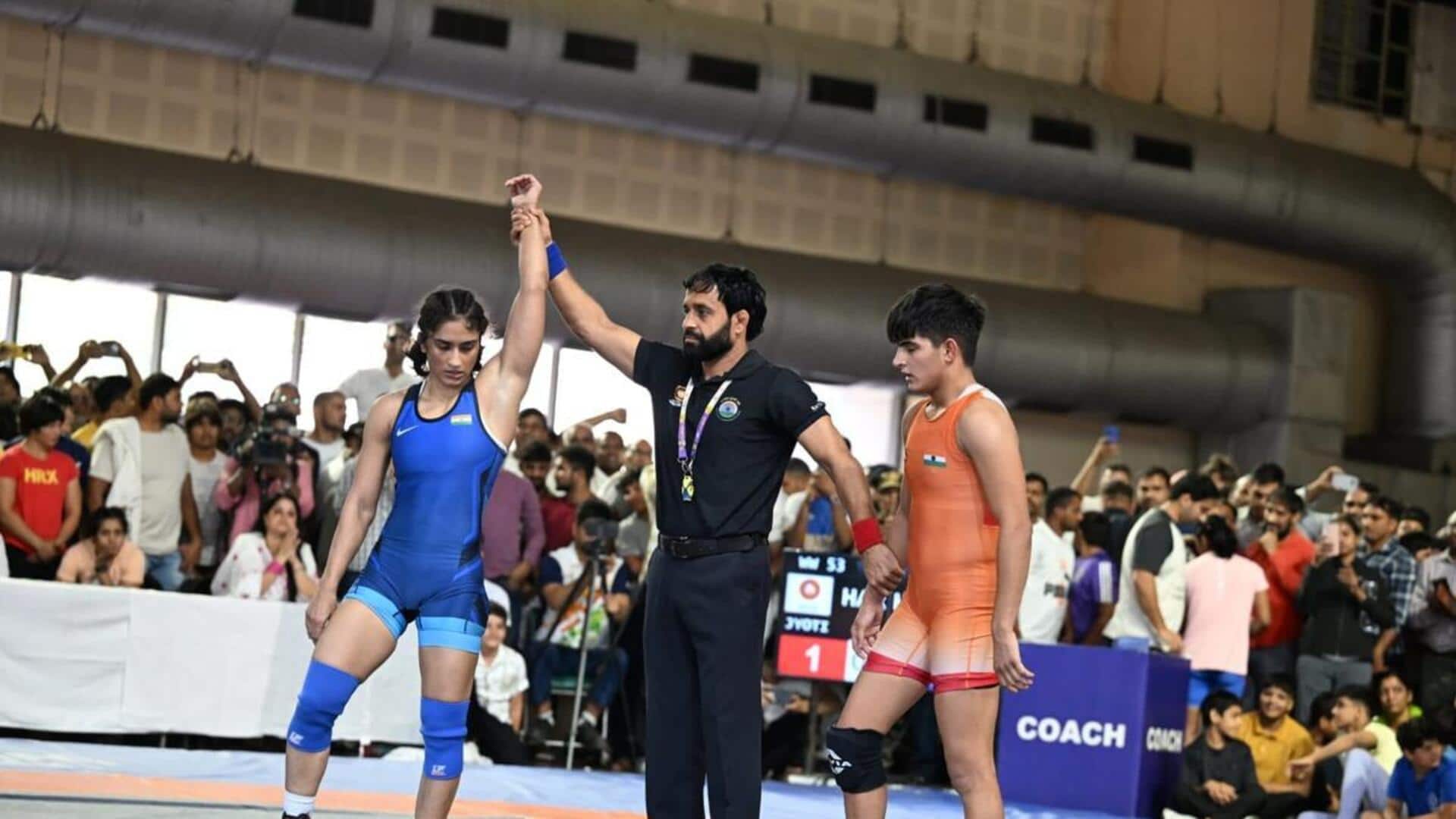 Vinesh Phogat: ఆసియా క్రీడల ట్రయల్స్‌లో మెరిసిన వినేష్ ఫోగట్.. ప్రత్యర్థులపై అద్భుత ప్రదర్శన