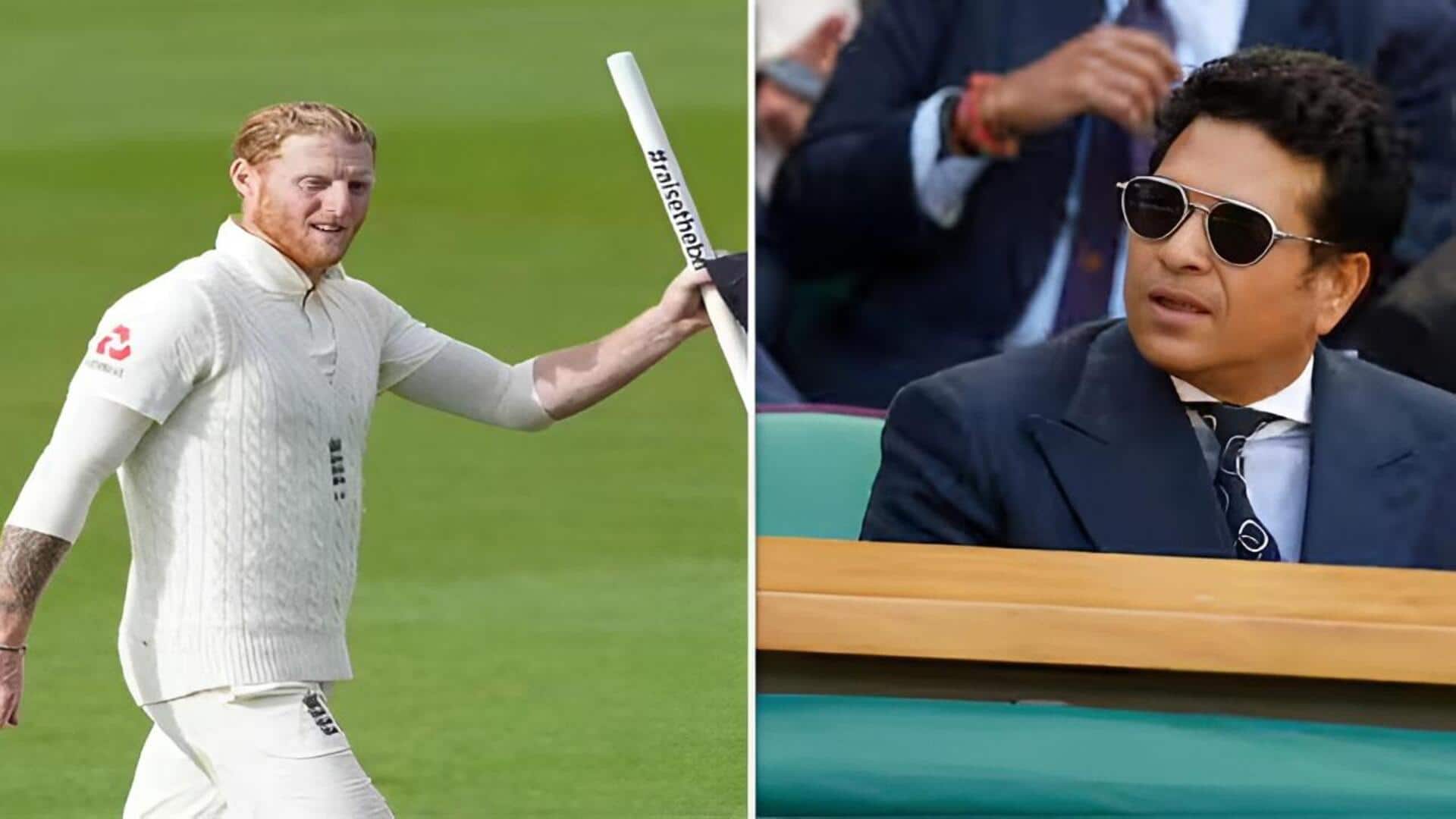 Sachin Tendulkar: వివాదాల మధ్య బెన్ స్టోక్స్ రిటైర్మెంట్.. భావోద్వేగంగా స్పందించిన సచిన్