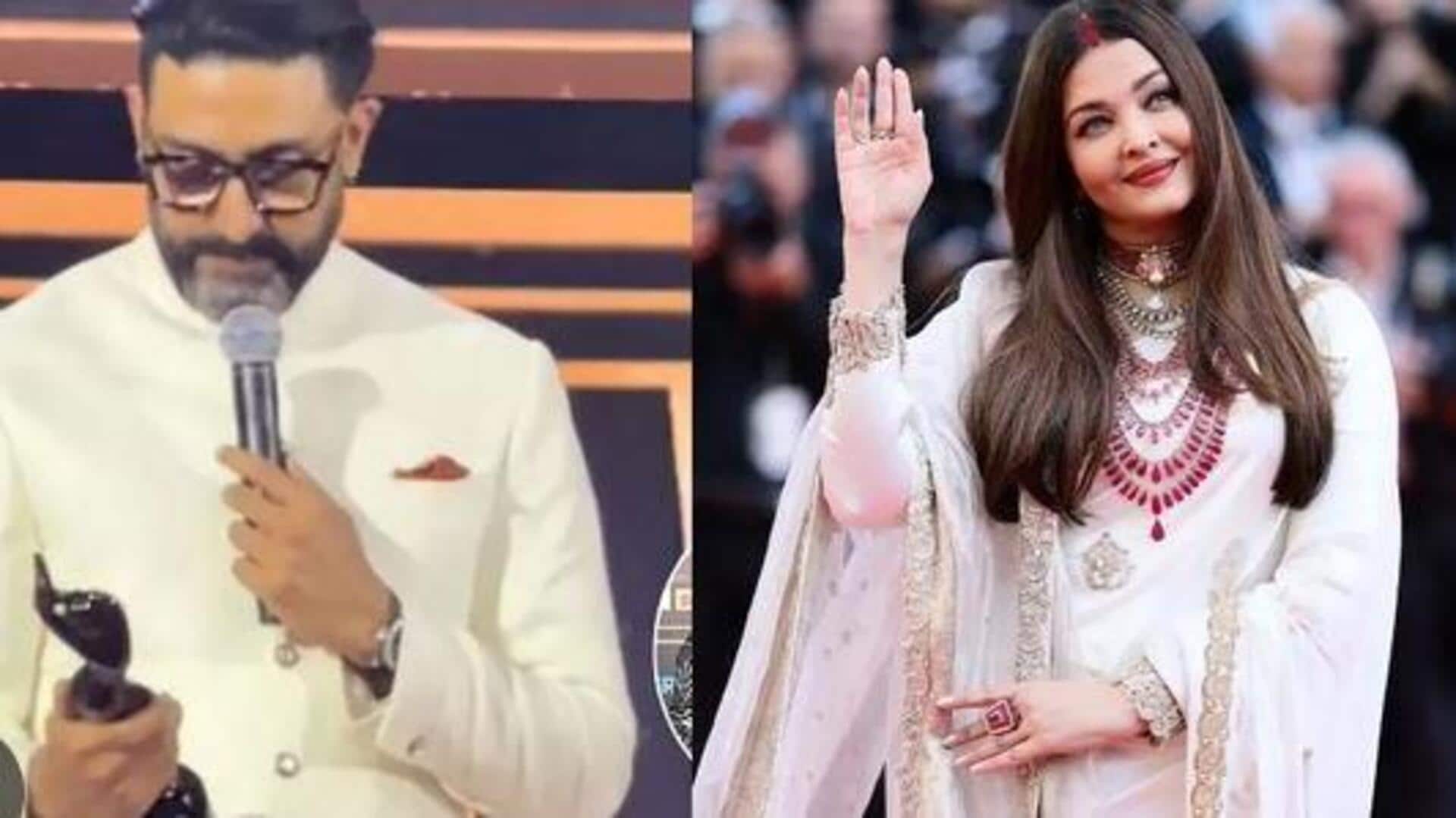 Abhishek Bachchan: అభిషేక్ బచ్చన్ ఎమోషన్.. ఐశ్వర్య త్యాగానికి కృతజ్ఞతలు!