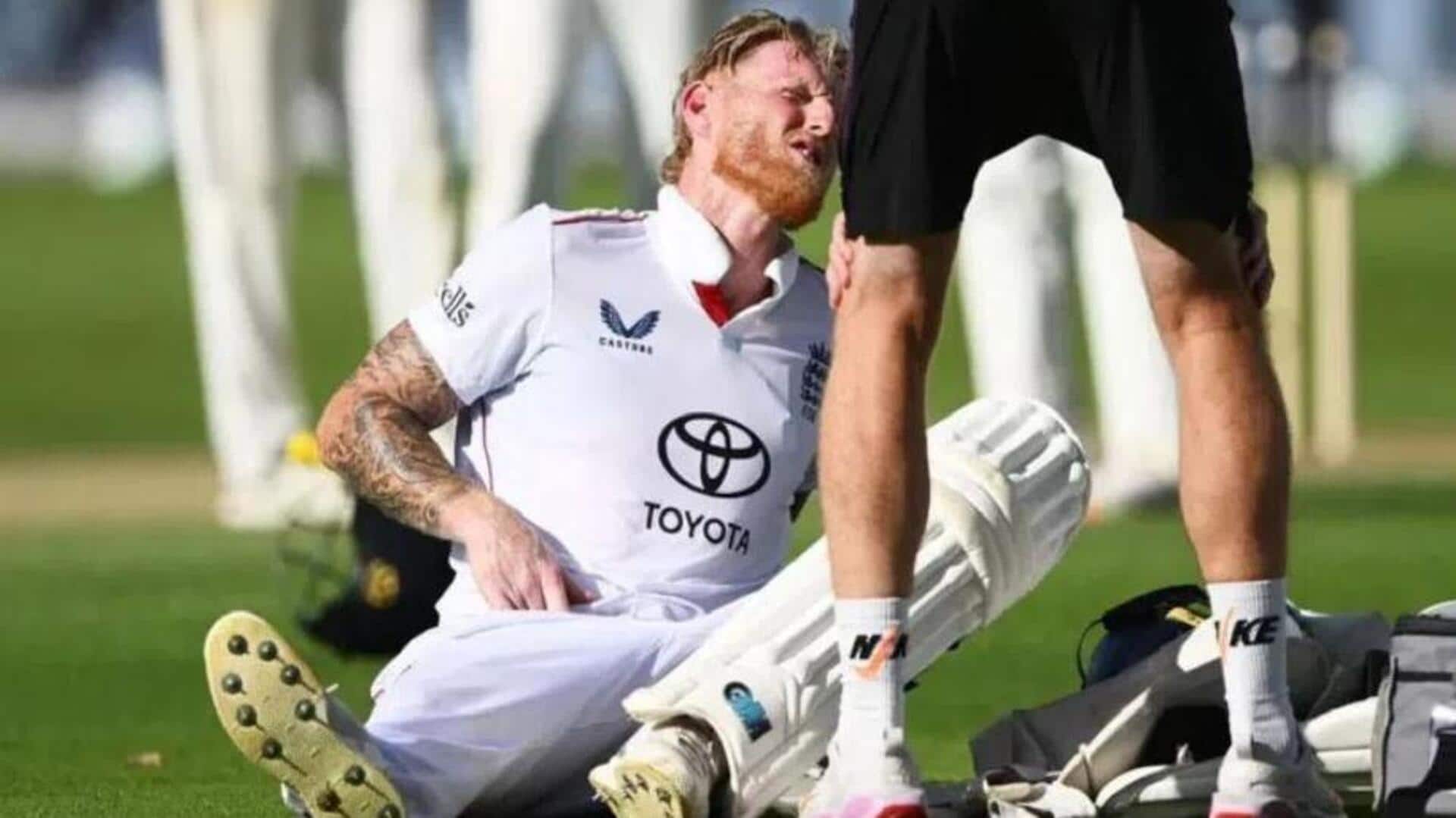 ENG vs IND : ఇంగ్లండ్ కెప్టెన్ బెన్స్టోక్స్కు గాయం.. టీమ్పై ప్రభావం పడనుందా? ENG vs IND : ఇంగ్లండ్ కెప్టెన్ బెన్స్టోక్స్కు గాయం.. టీమ్పై ప్రభావం పడనుందా?