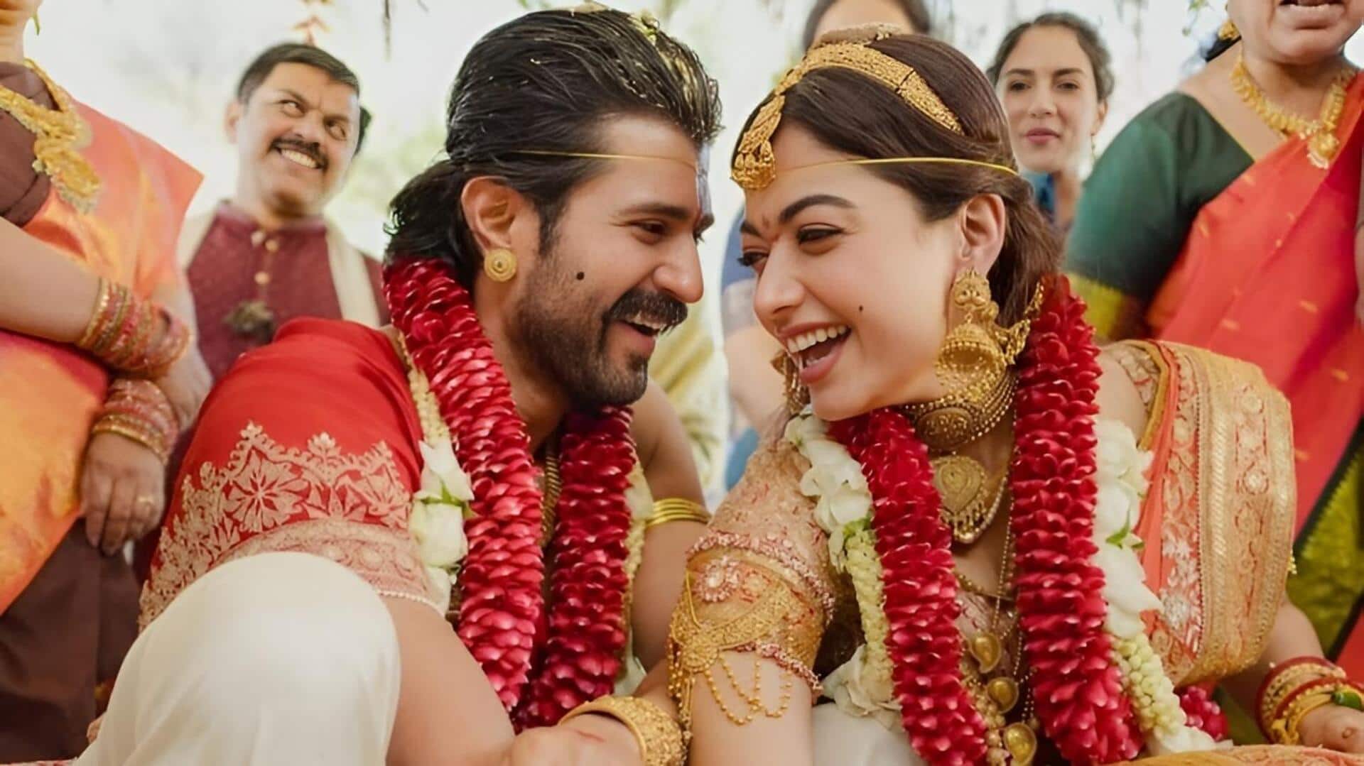 Virosh: దేవతలా రష్మిక.. రాజులా విజయ్.. పెళ్లి నగలే హైలైట్