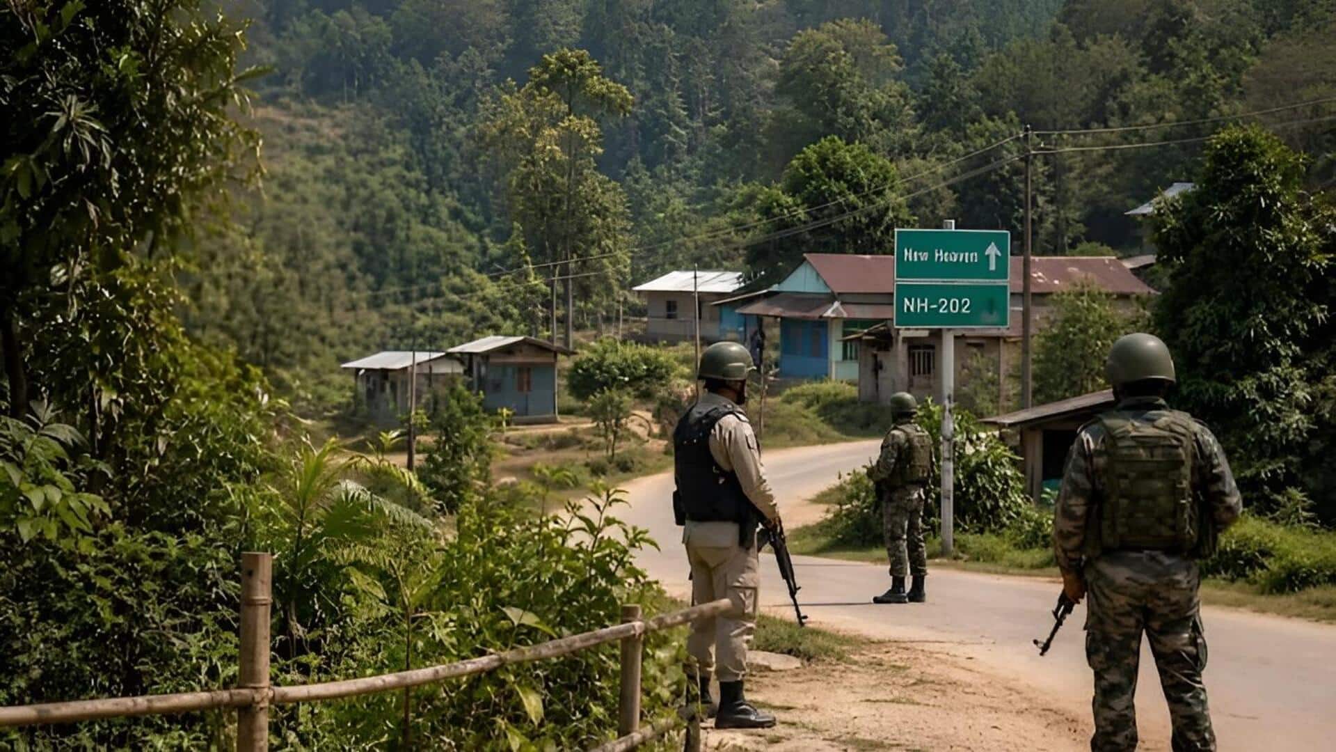 Manipur: మణిపూర్‌లో మళ్లీ రగిలిన హింస.. గ్రామంపై సాయుధుల దాడి, ముగ్గురు పౌరుల మృతి