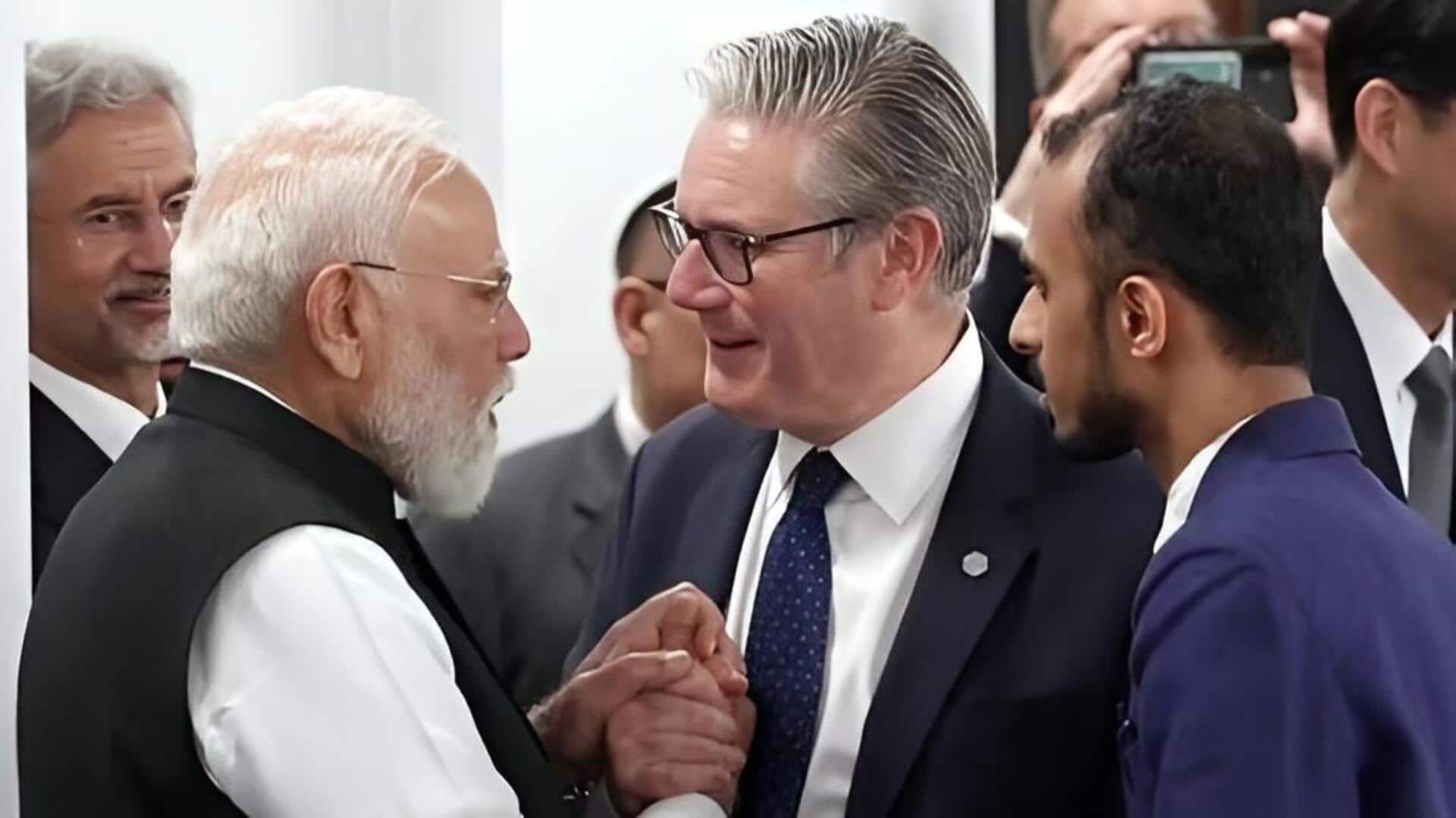 PM Modi: జులై 15 నుంచి భారత్‌-బ్రిటన్‌ వాణిజ్య ఒప్పందం అమలు: మోదీ